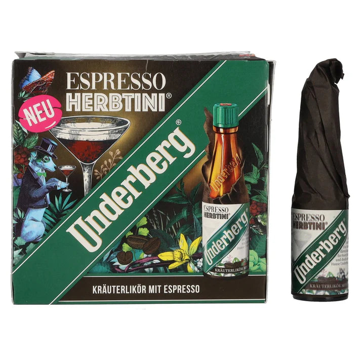 Underberg Espresso Herbtini 27% Vol. 12x0.02L – Pack of 10