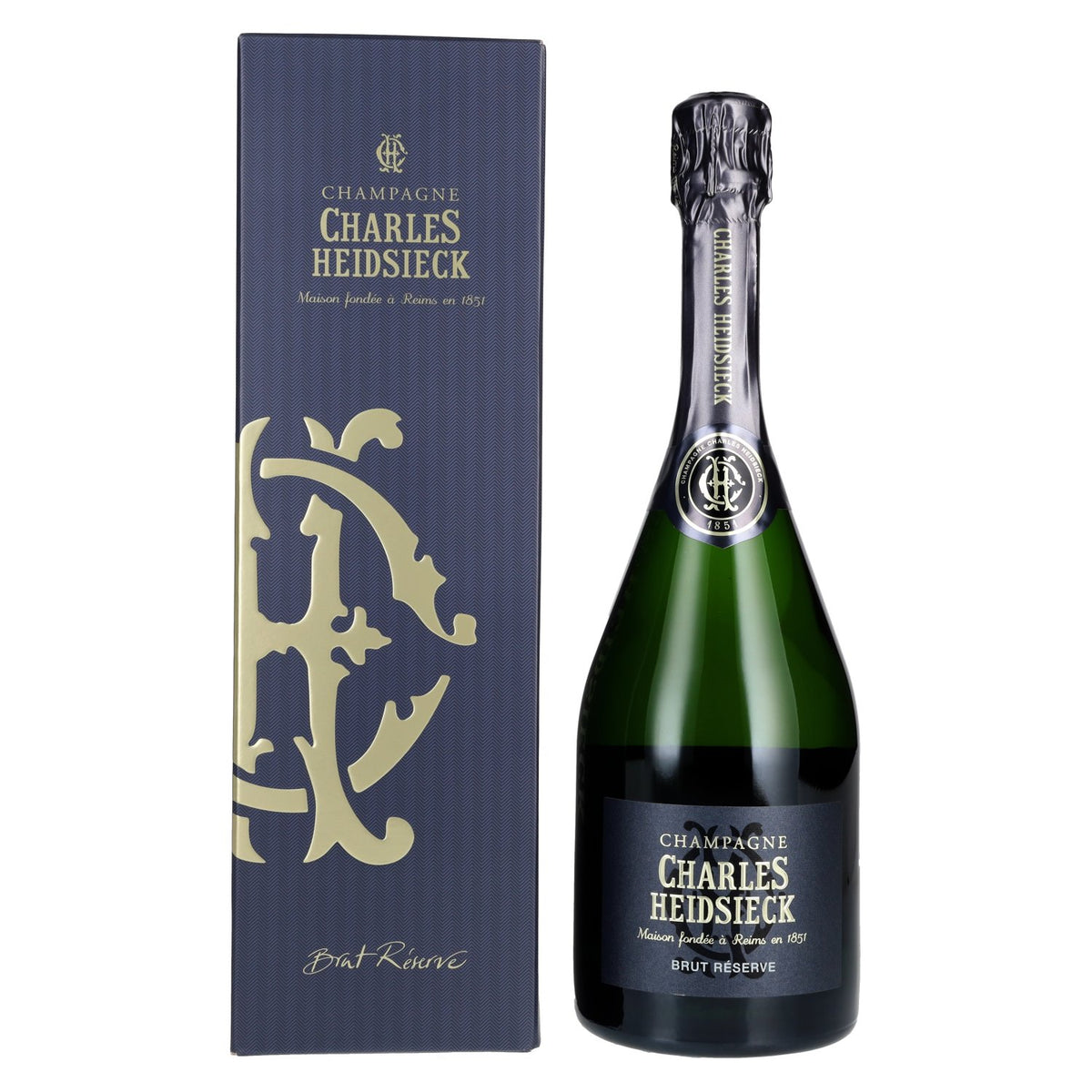 Charles Heidsieck Brut Reserve 12% Vol. 0,75l in Giftbox