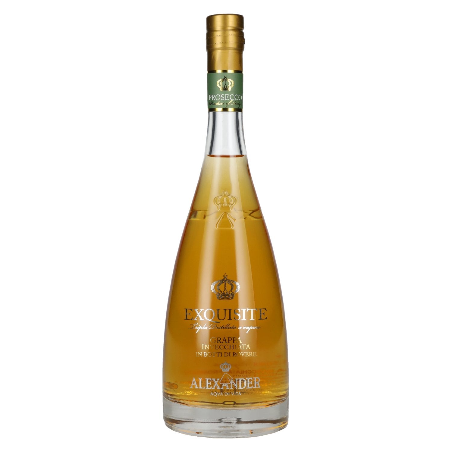 Bottega Alexander Exquisite Aqva Di Vita Grappa Invecchiata Prosecco 38% Vol. 0,7l