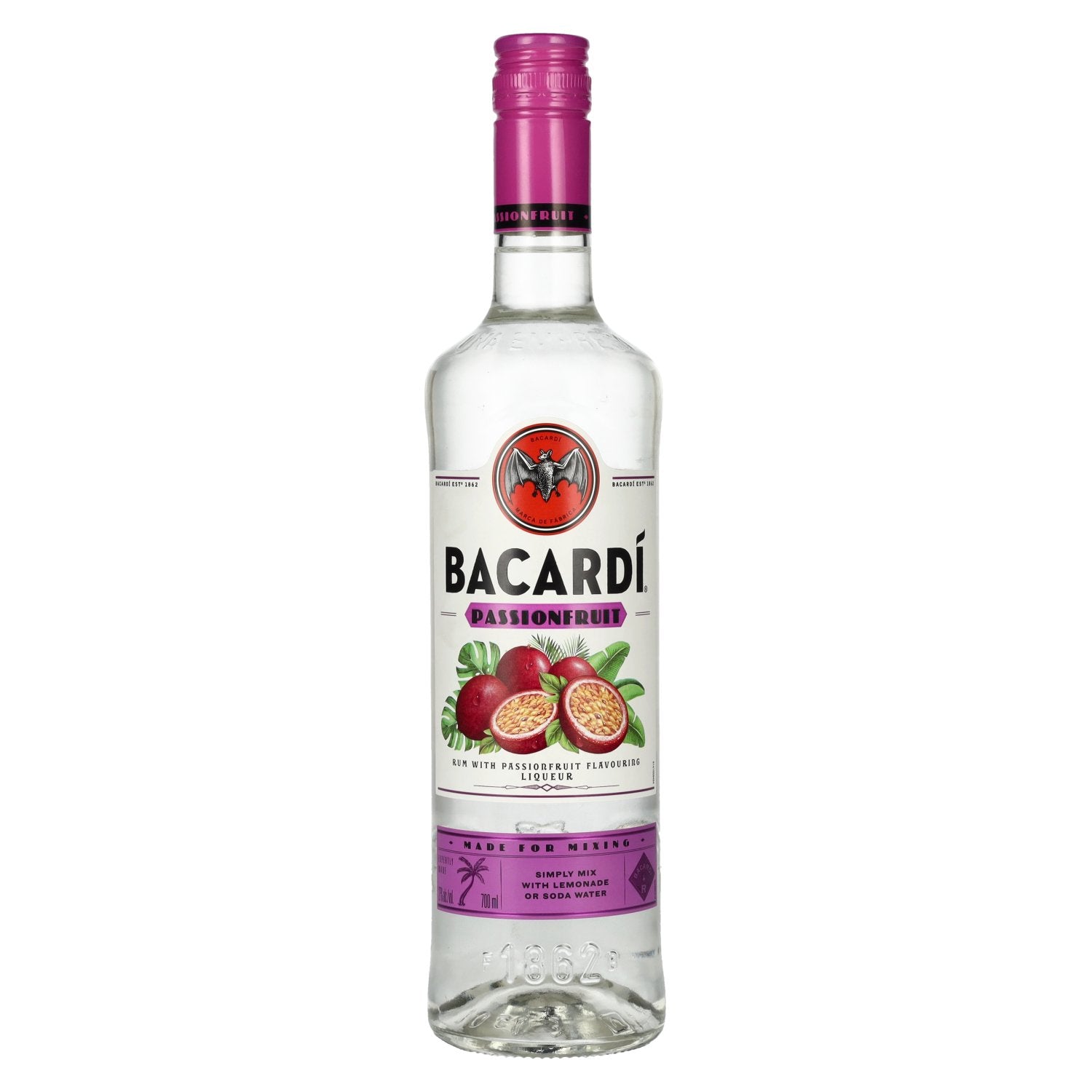 Bacardi PASSIONFRUIT Rum With Natural Flavors 27% Vol. 0,7l