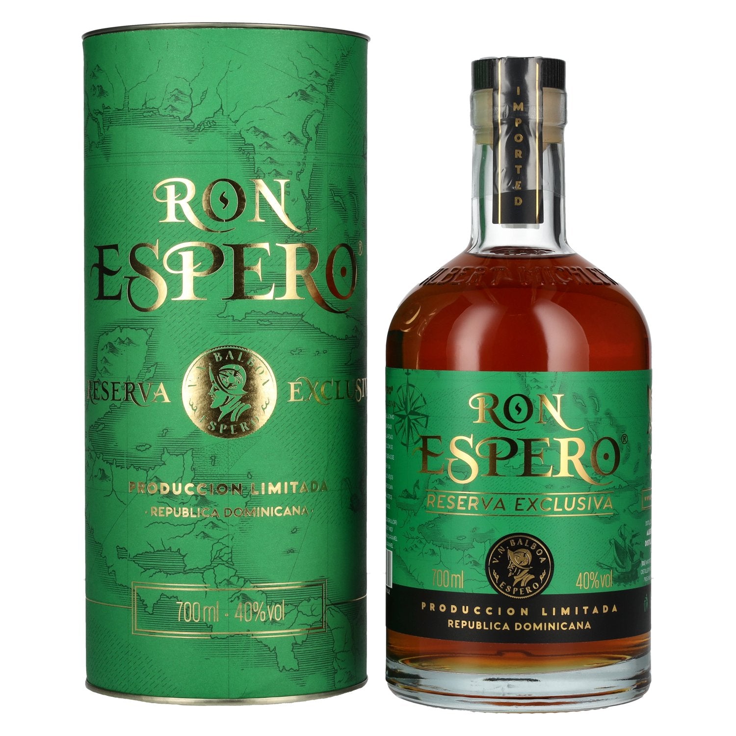 Ron Espero Reserva Exclusiva Limitada 40% Vol. 0,7l in Giftbox