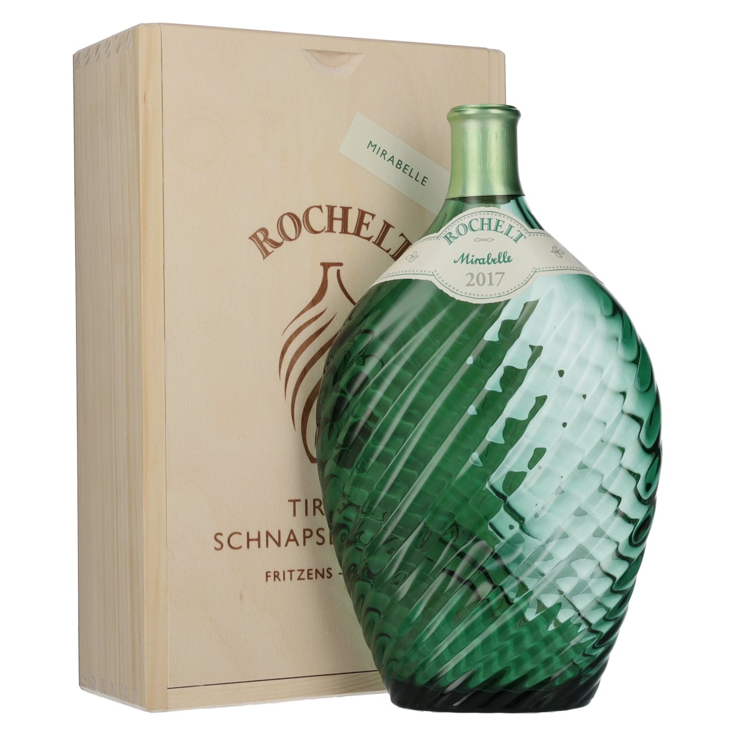 Rochelt Mirabelle 2017 50% Vol. 0,7l in Holzkiste