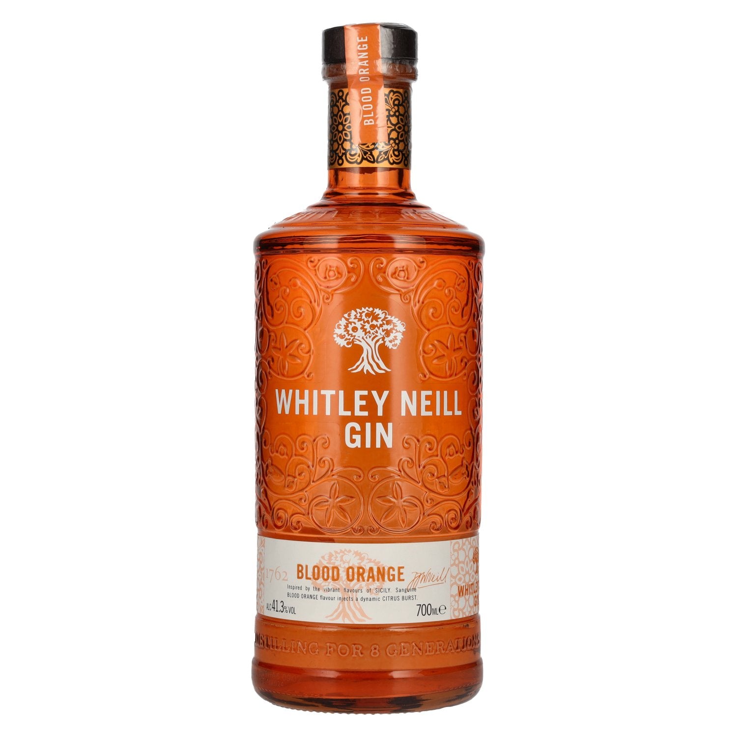 Whitley Neill BLOOD ORANGE GIN 41,3% Vol. 0,7l