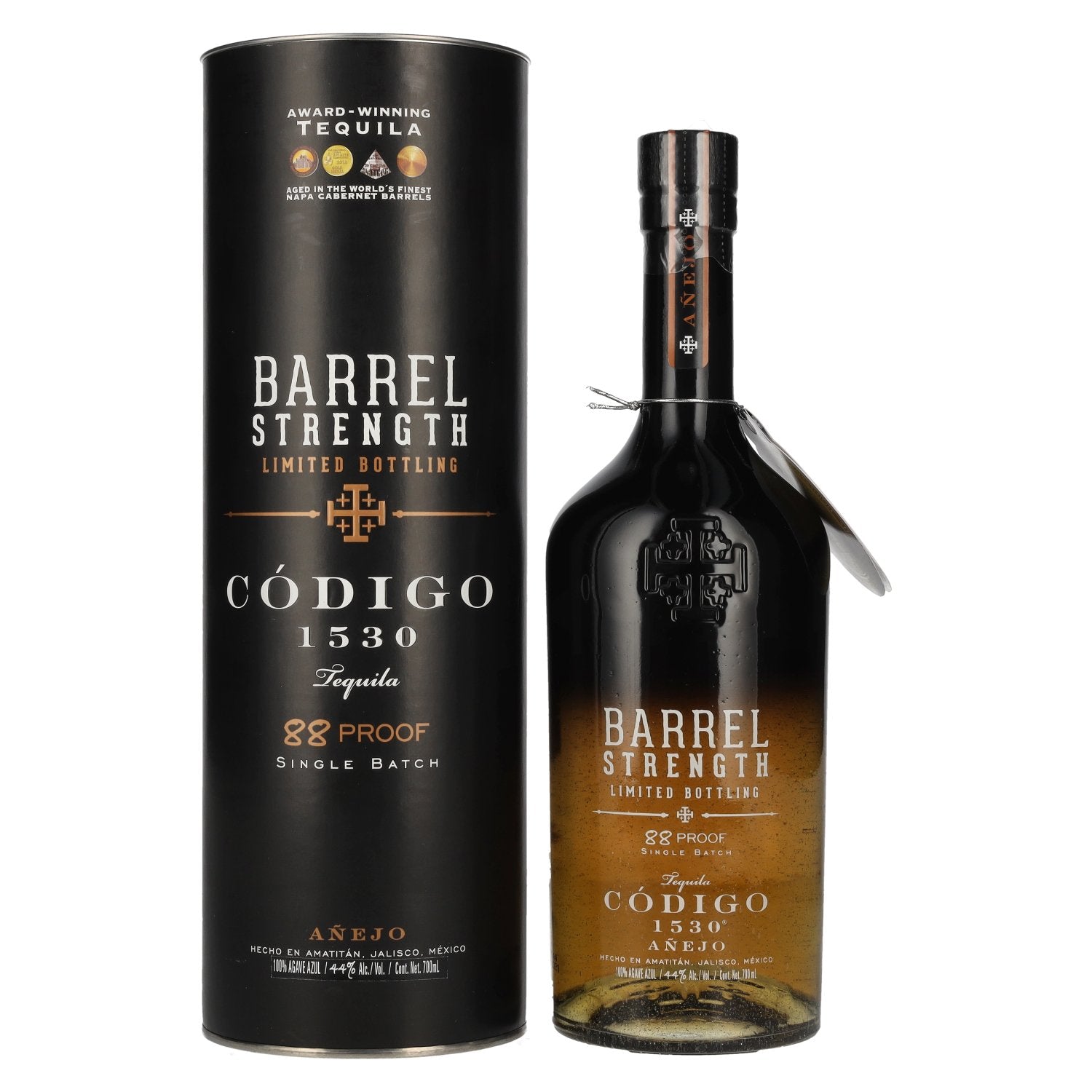 Codigo 1530 BARREL ANEJO Tequila 44% Vol. 0,7l in Giftbox