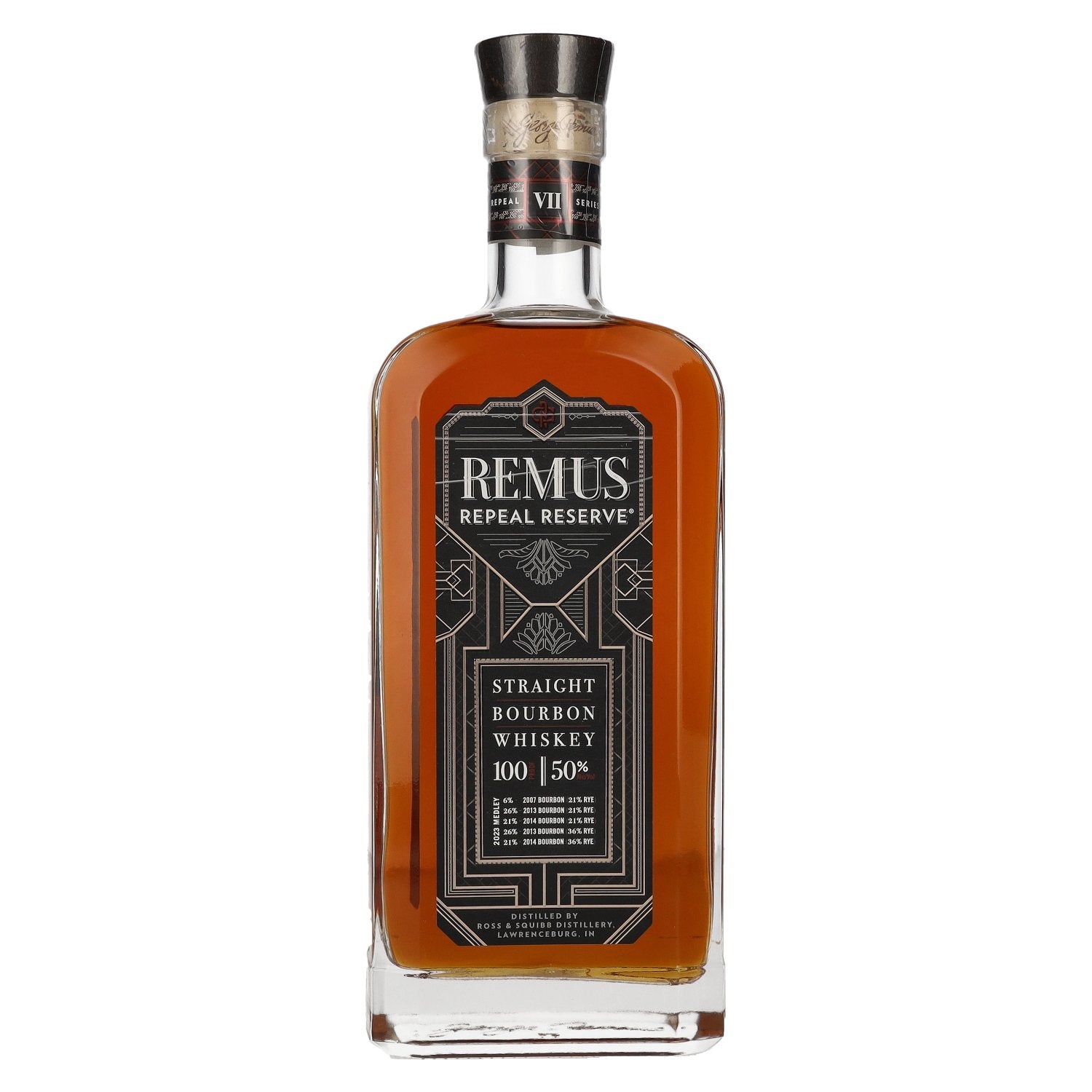 Remus Repeal Reserve Series VII Straight Bourbon Whiskey 50% Vol. 0,75l