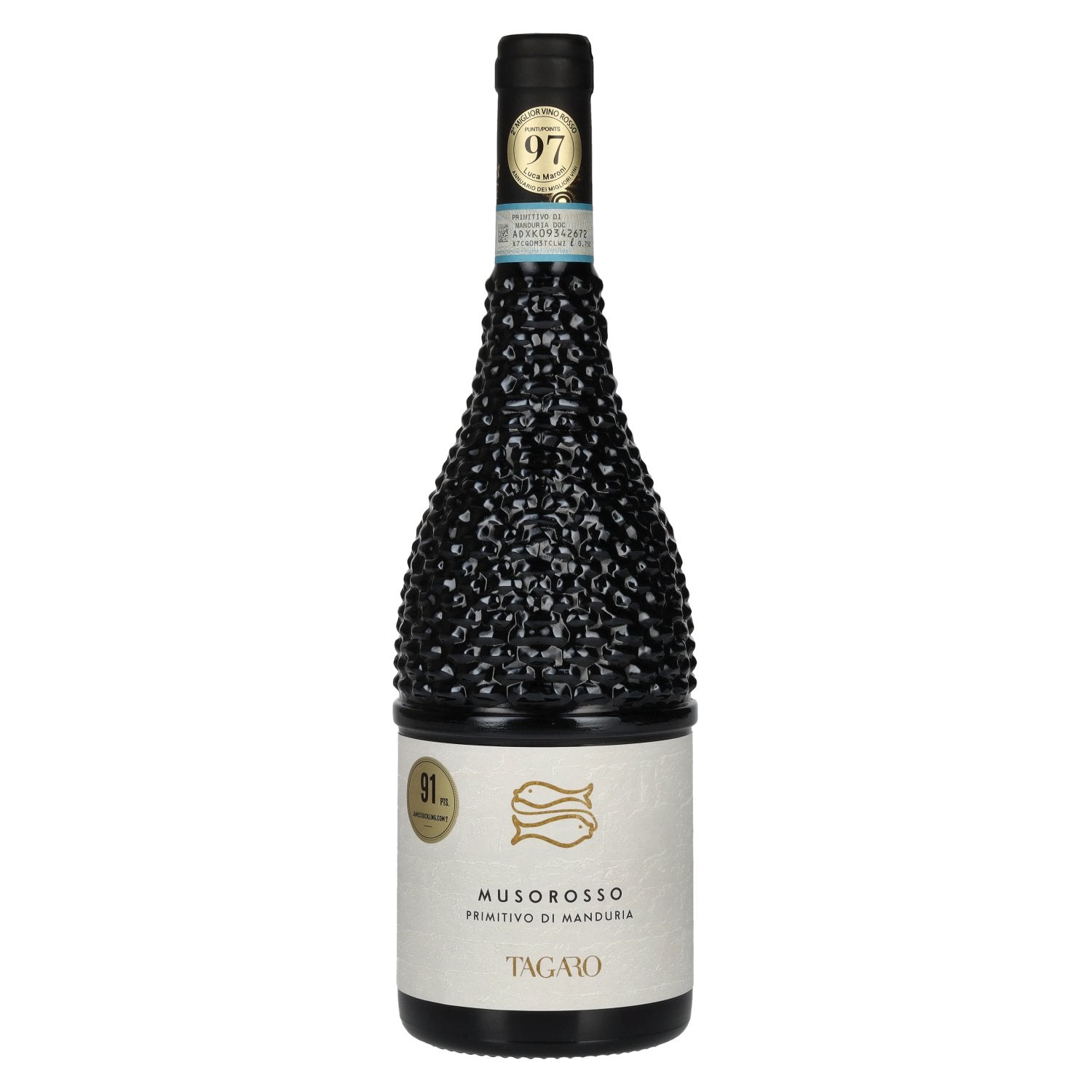 Tagaro Muso Rosso Primitivo di Manduria DOC 2024 15% Vol. 0,75l