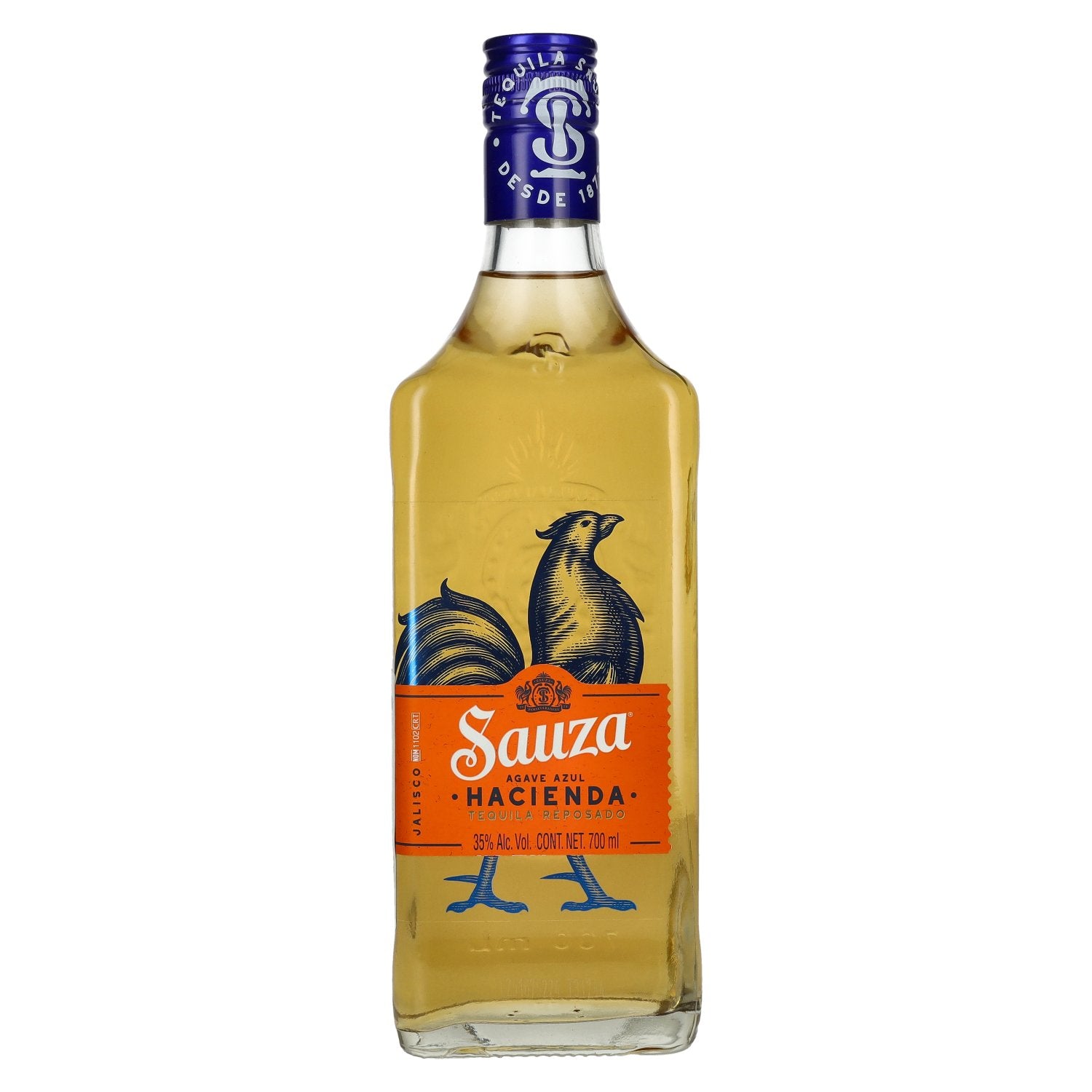 Sauza Hacienda Tequila Reposado Agave Azul 35% Vol. 0,7l
