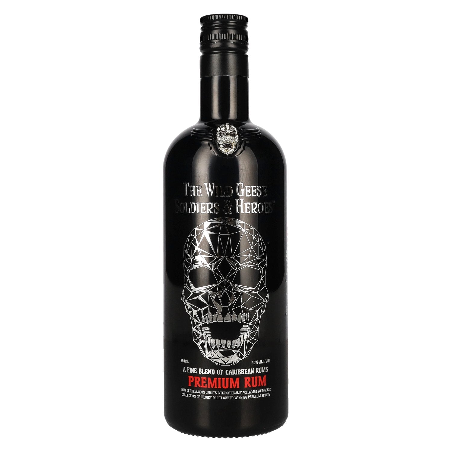The Wild Geese Soldiers & Heroes Premium Rum 40% Vol. 0,75l