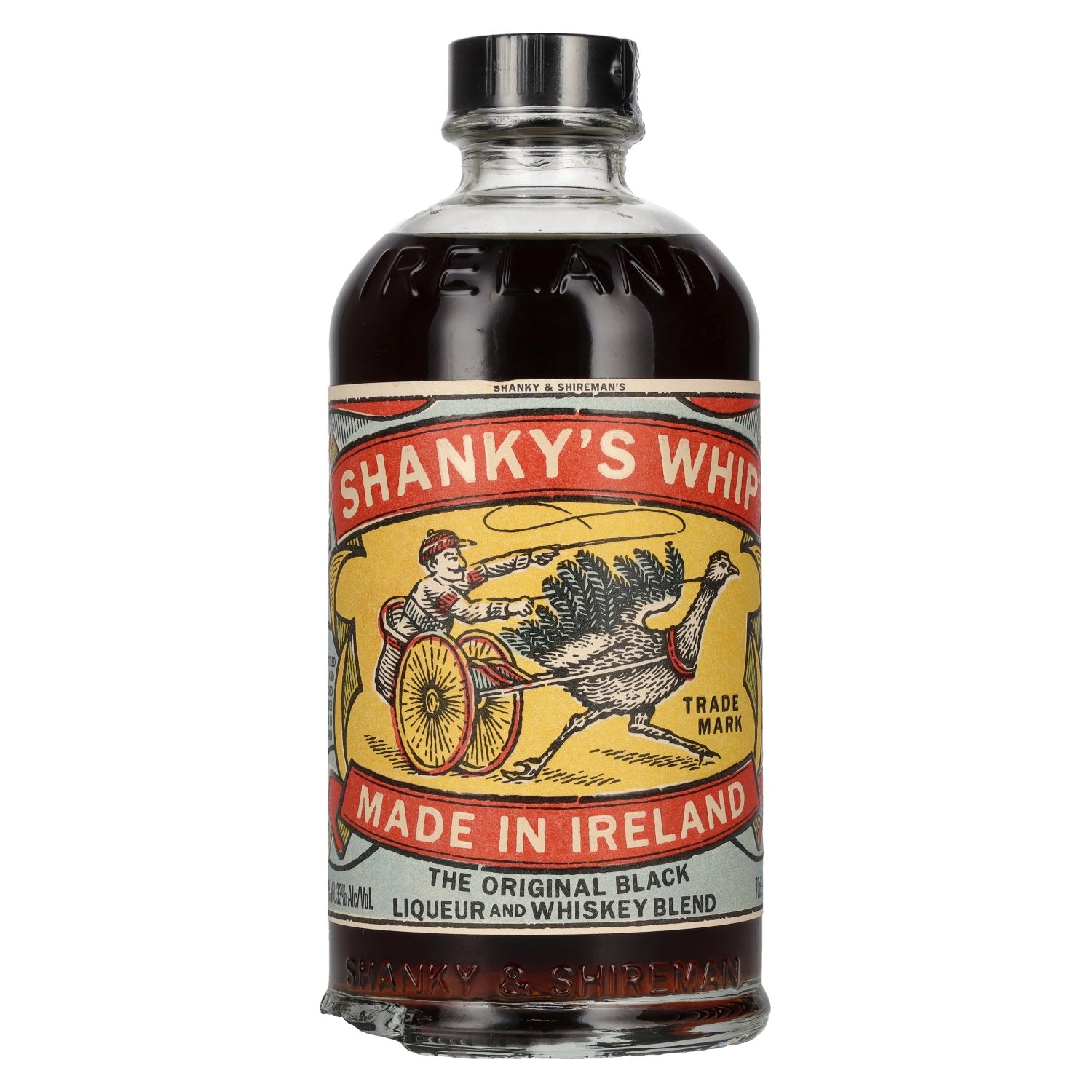 Shanky's Whip The Original Black Liqueur and Whiskey Blend 33% Vol. 0,7l