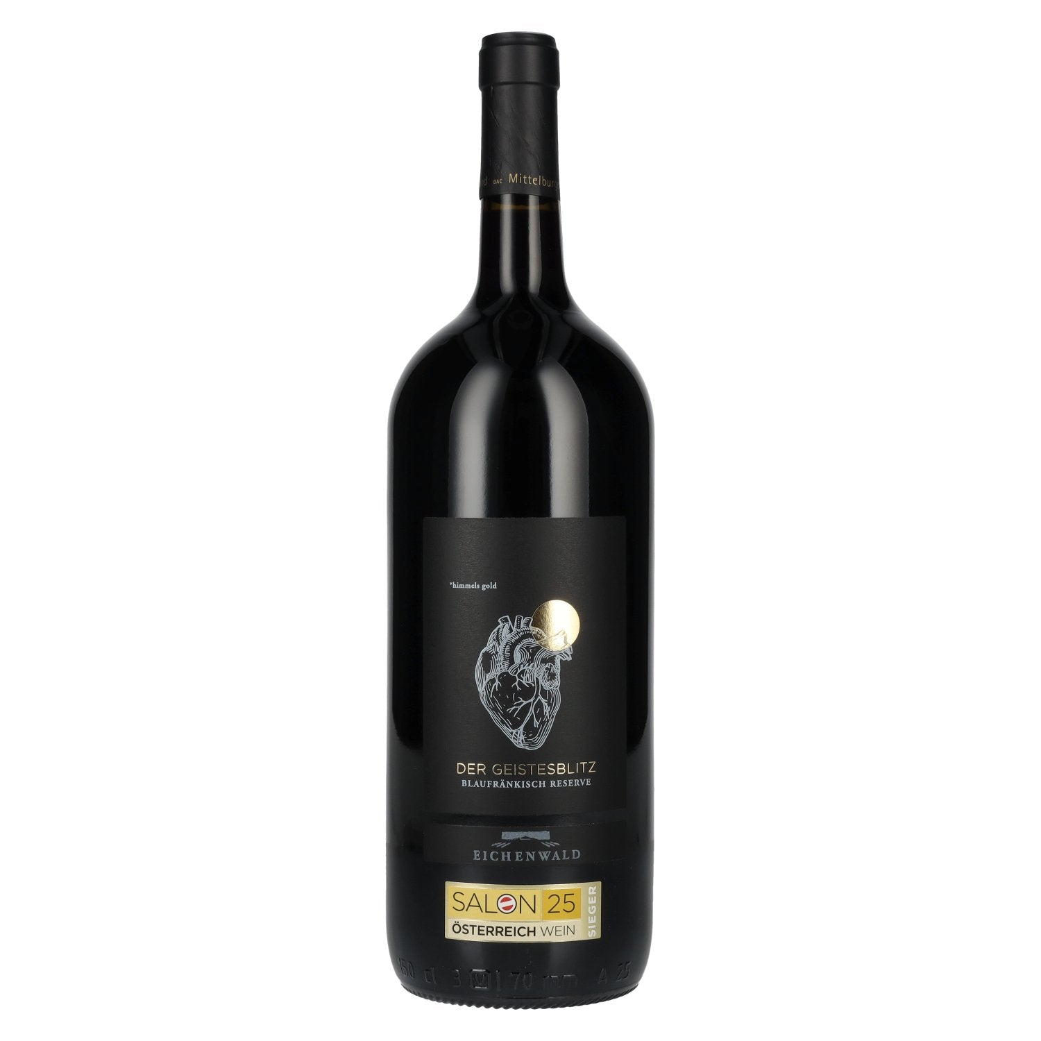 Eichenwald DER GEISTESBLITZ Blaufraenkisch Reserve 2022 14% Vol. 1,5l