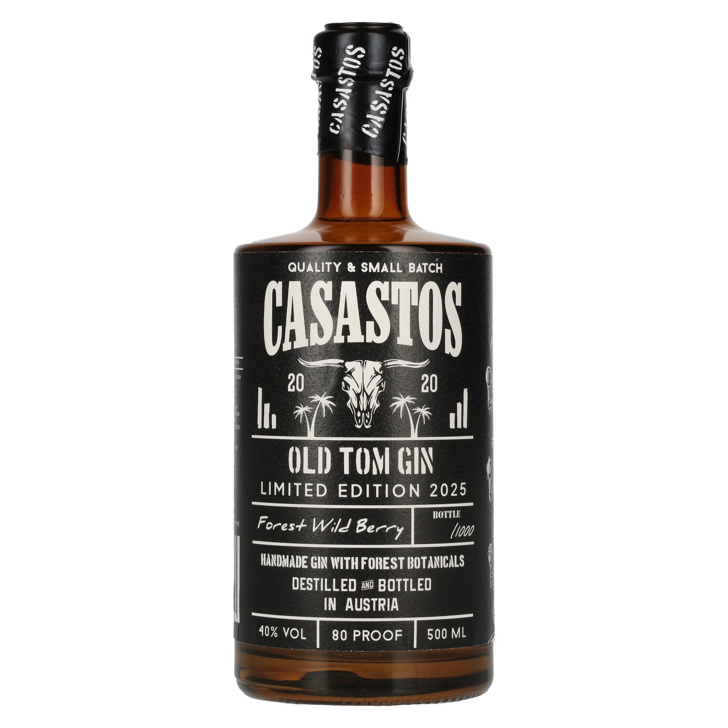 CASASTOS Old Tom Gin Forest Wild Berry Limited Edition 2025 40% Vol. 0,5l