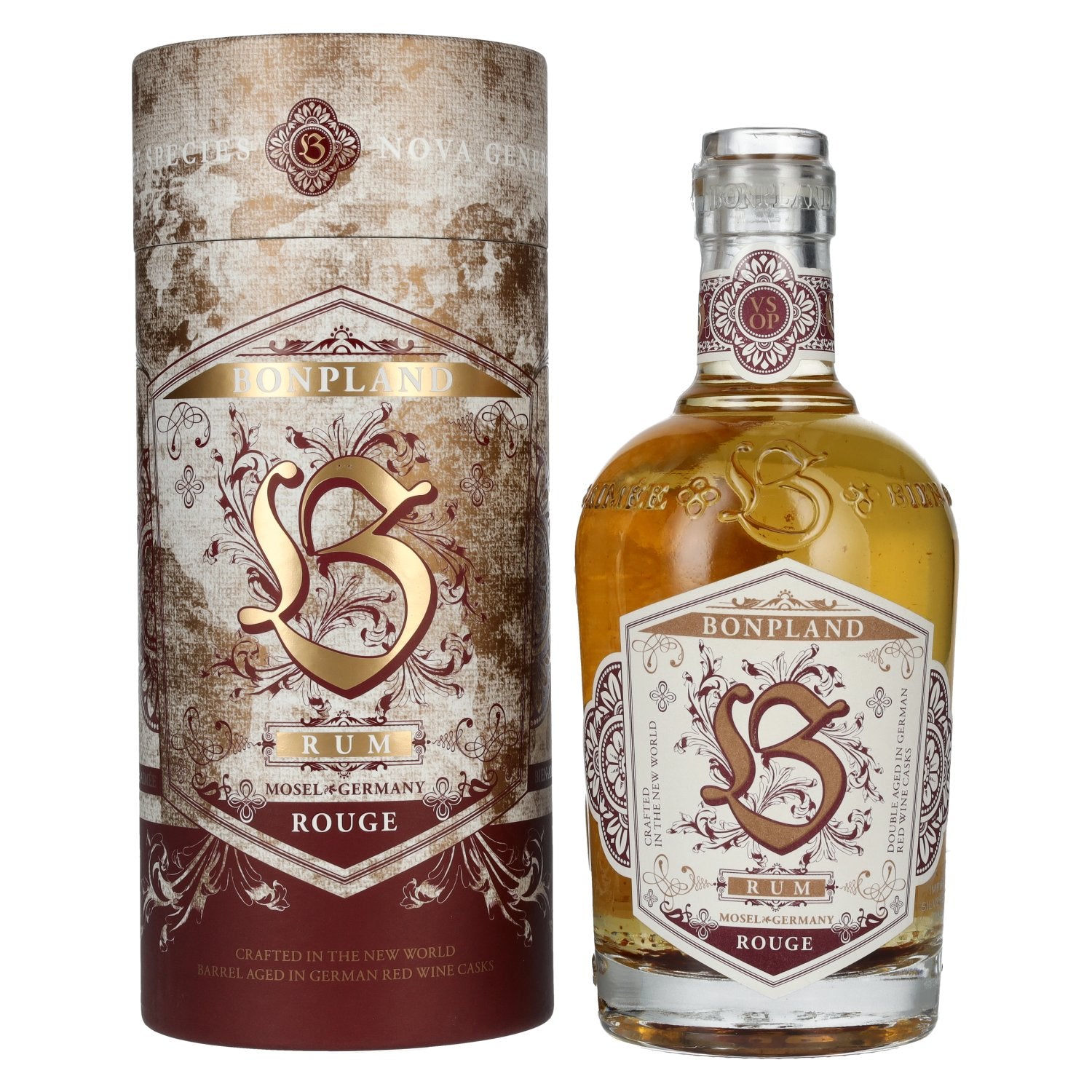 Bonpland Rum Rouge VSOP 40% Vol. 0,5l in Giftbox