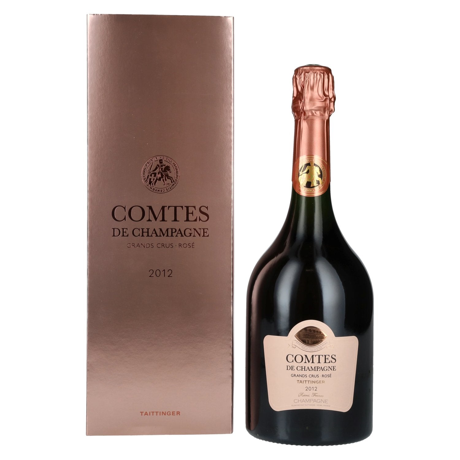Taittinger COMTES DE CHAMPAGNE Rose 2012 12,5% Vol. 0,75l in Giftbox