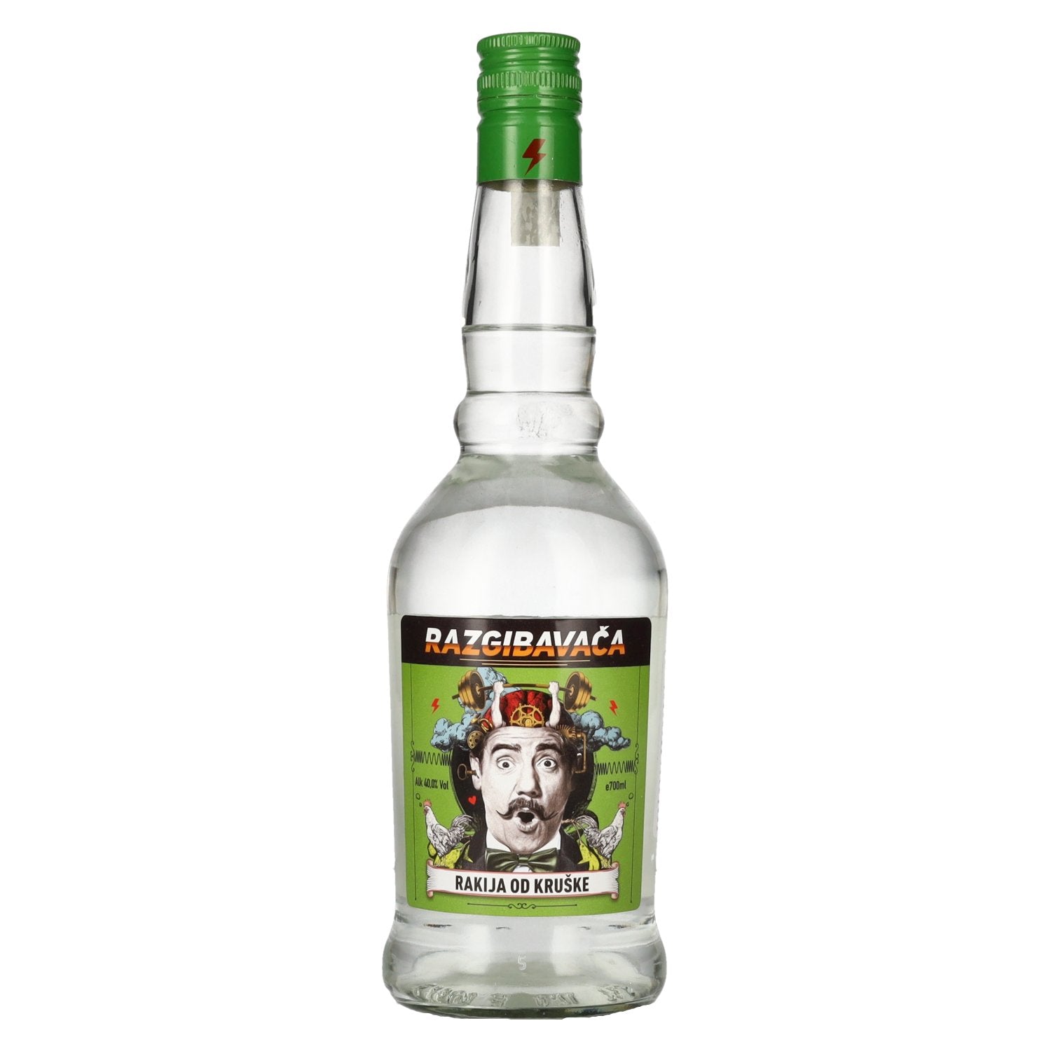 Razgibavacha Rakija Od Krushke Birnenschnaps 40% Vol. 0,7l