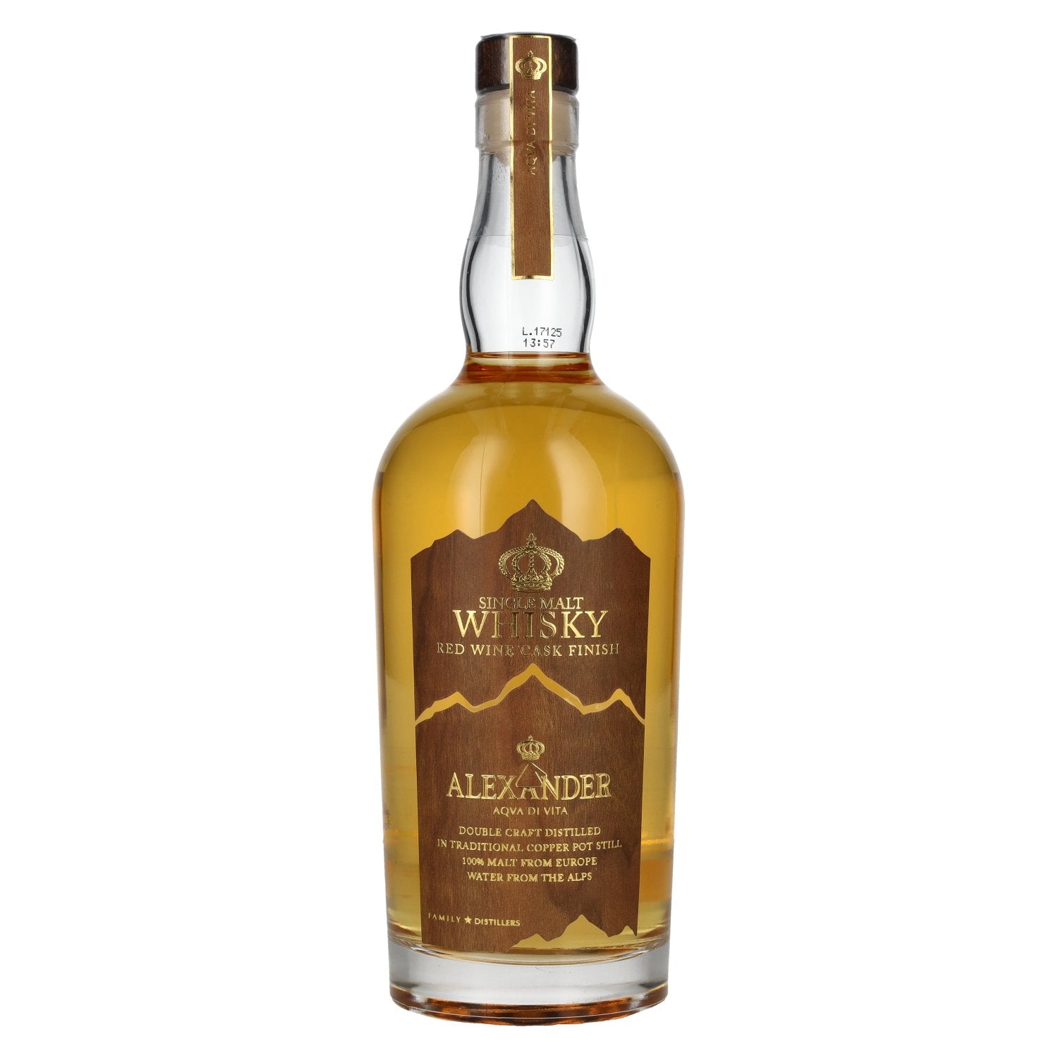 ALEXANDER Aqva Di Vita Red Wine Cask Finish Single Malt Whisky 40% Vol. 0,7l
