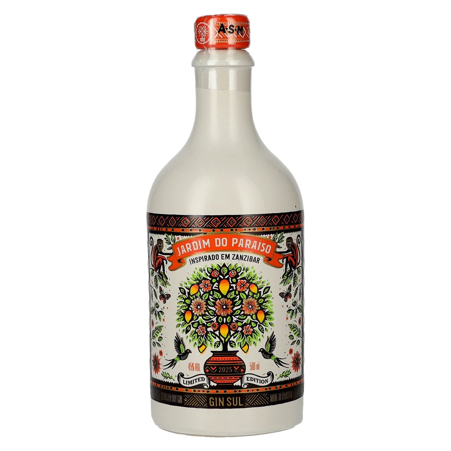 Gin Sul Jardim do Paraiso Zanzibar Dry Gin Limited Edition 2025 45% Vol. 0,5l