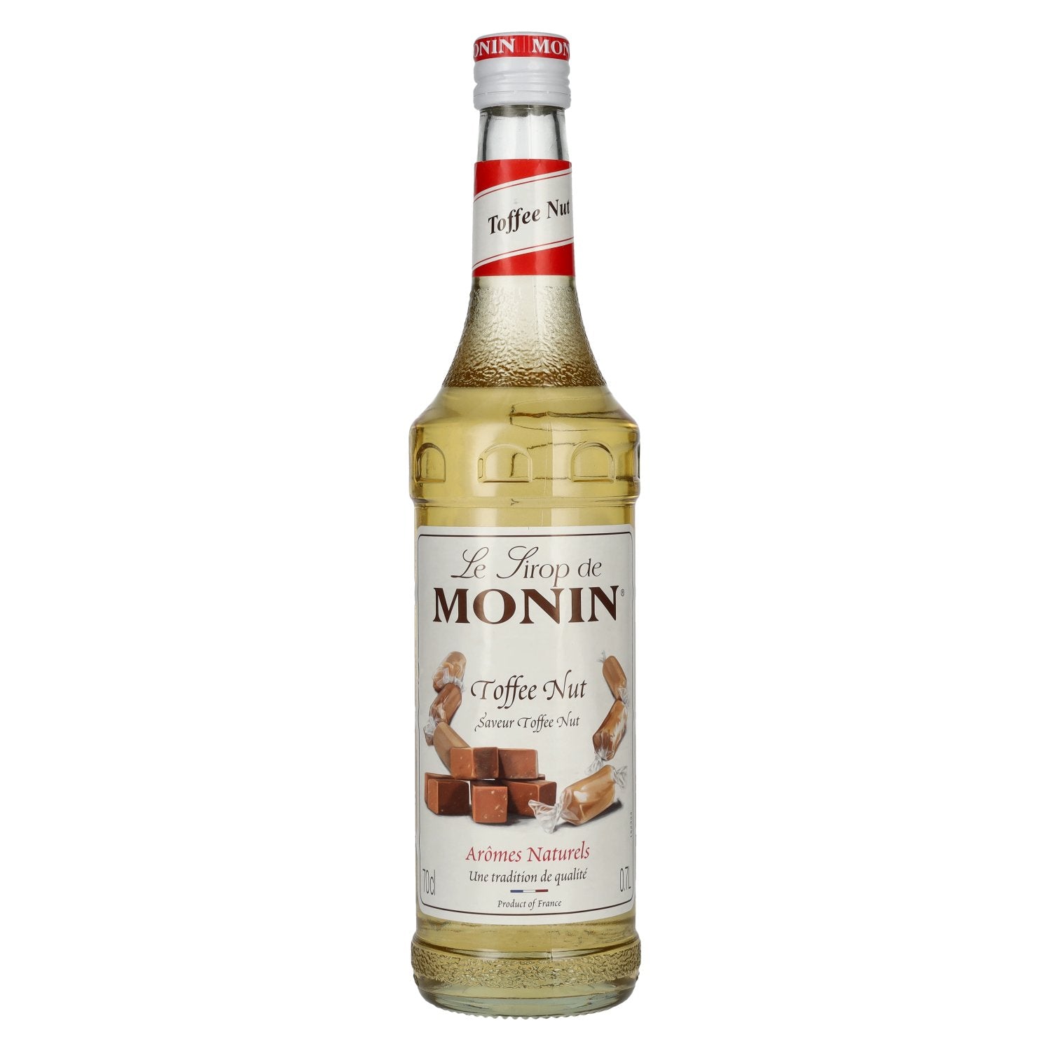 Le Sirop de Monin KARAMELL MIT NUSS 0,7l