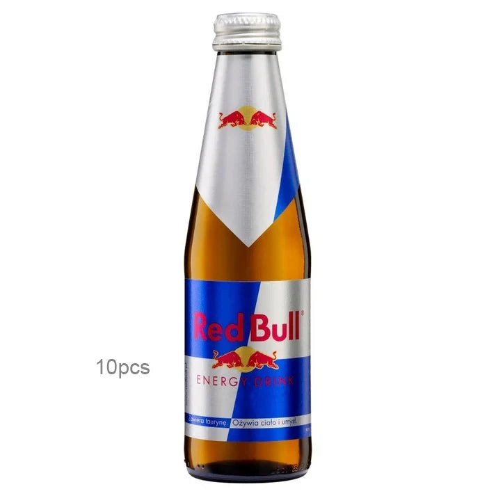 Red Bull Energy Drink Botella de vidrio 10x0,25l