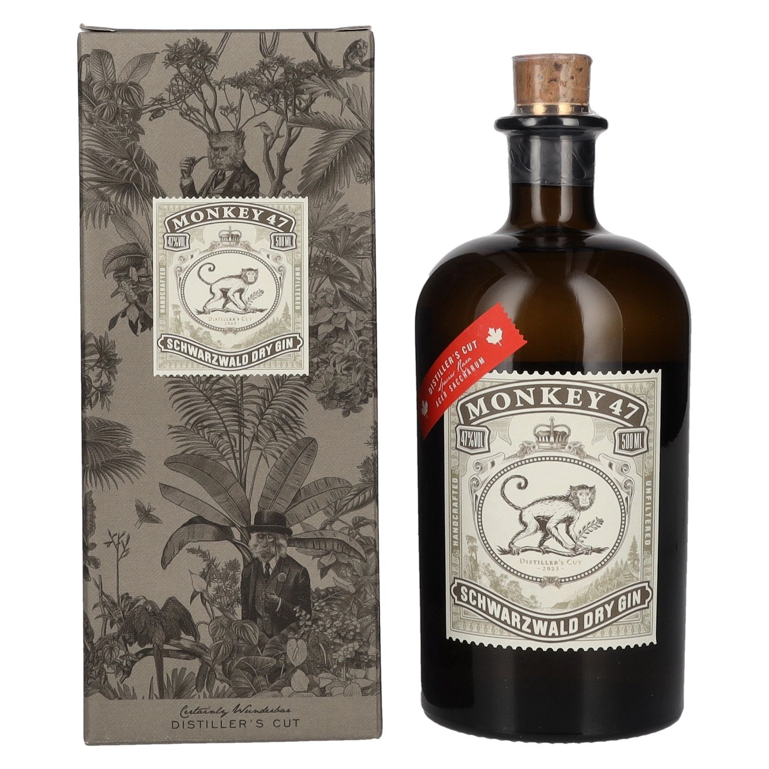 Monkey 47 DISTILLER'S CUT Gin 2023 47% Vol. 0,5l in Giftbox