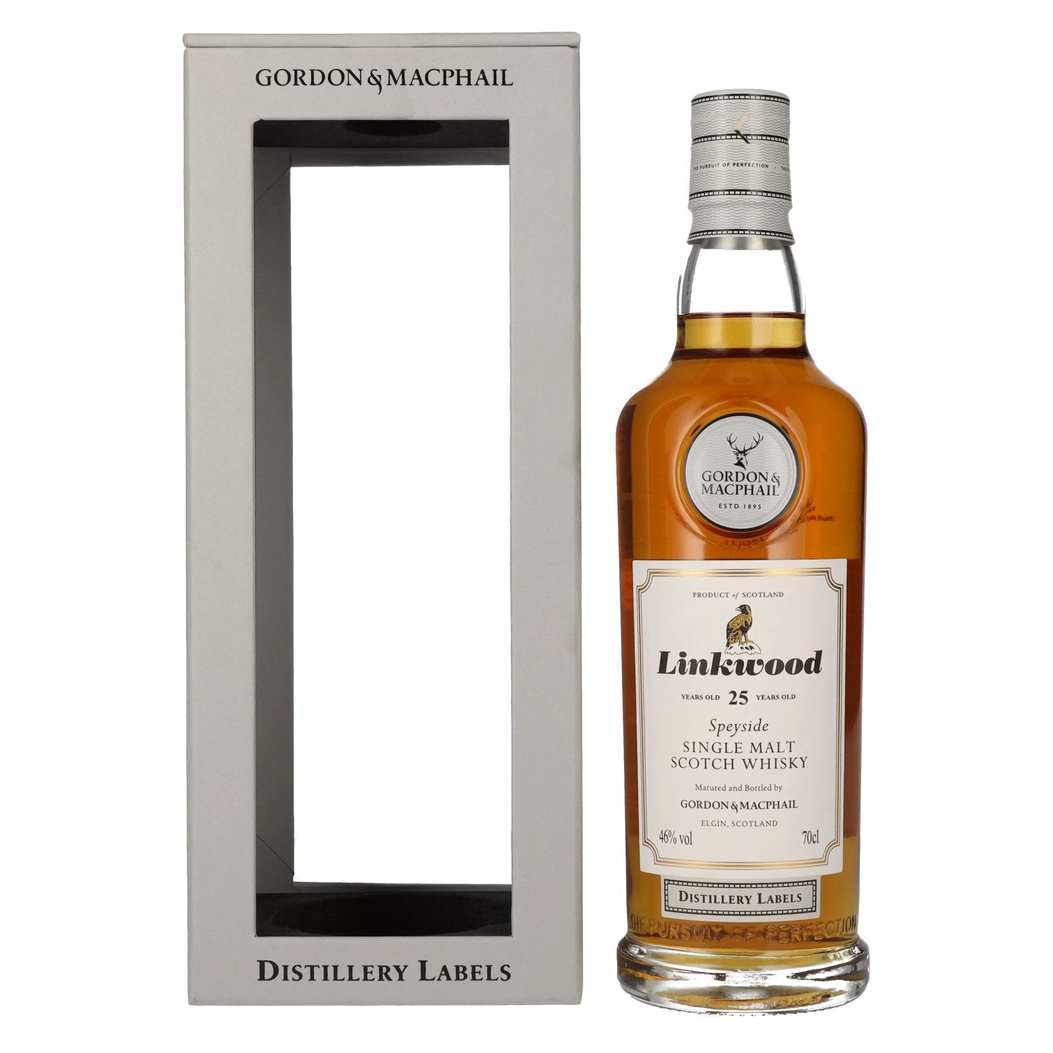 Buy Gordon & MacPhail LINKWOOD 25 Years Old Distillery Labels 46
