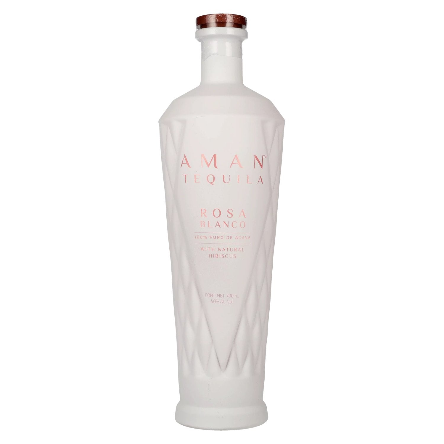 Buy Aman Tequila Rosa Blanco 100% Puro de Agave 40% Vol. 0,7l – Blanco,  Plata and Silver Tequila – Mydrinx.shop