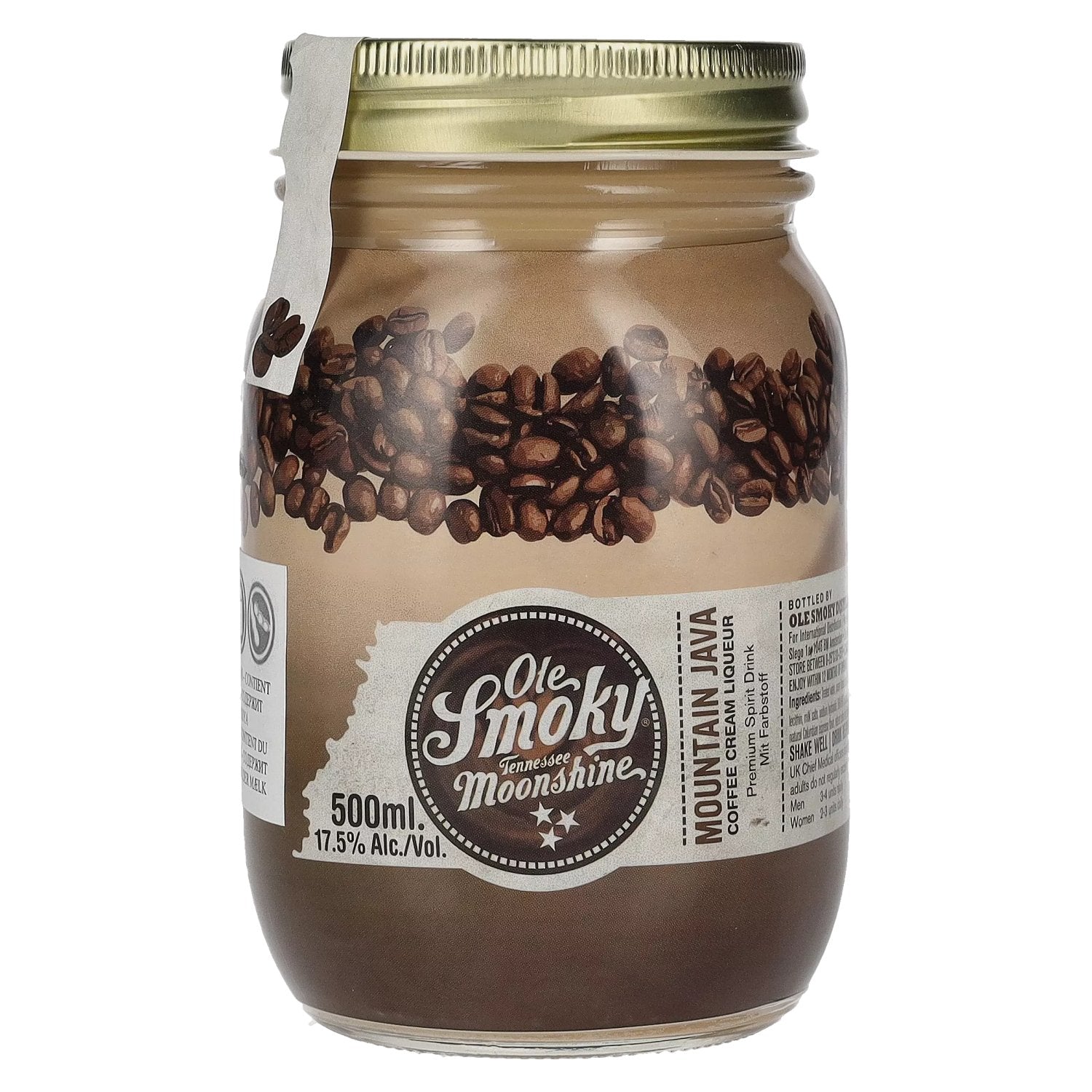 Ole Smoky Moonshine MOUNTAIN JAVA 17,5% Vol. 0,5l