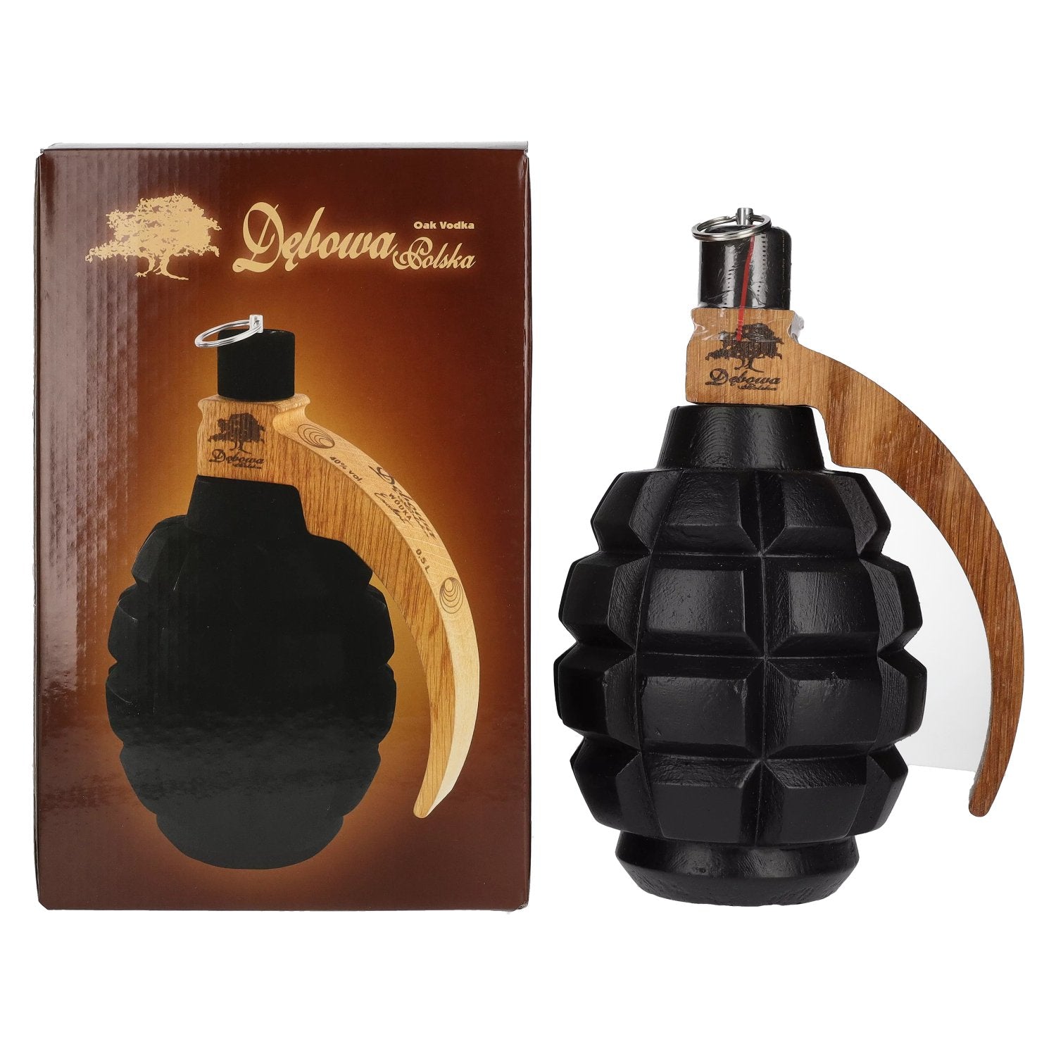 Buy Debowa Wodka Excellent Granate 40% Vol. 0,5l in Giftbox – Polish Vodka –