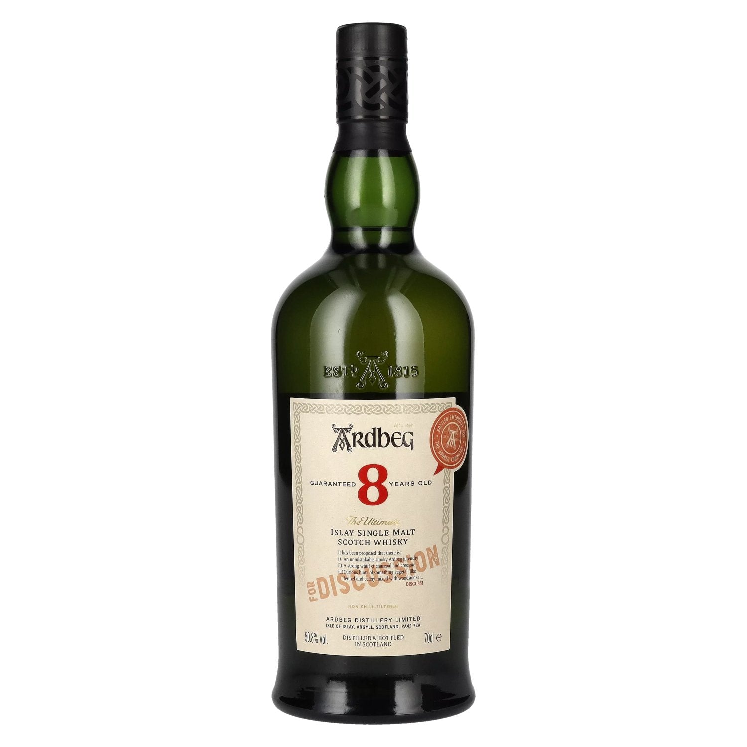 Buy Ardbeg 8 Years Old FOR DISCUSSION Islay Single Malt 50,8% Vol 