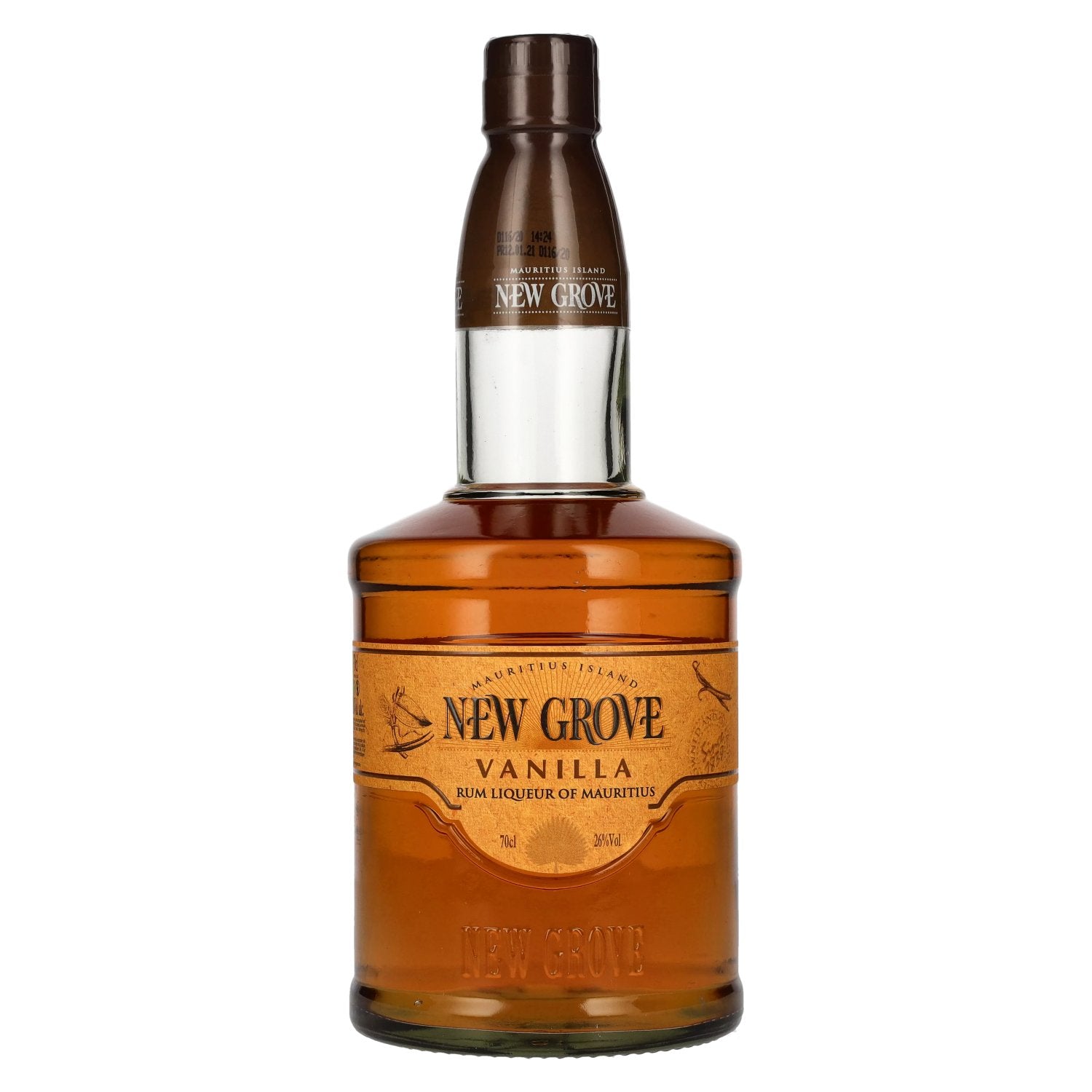New Grove Vanilla Mauritius Island Rum-Liqueur 26% Vol. 0,7l