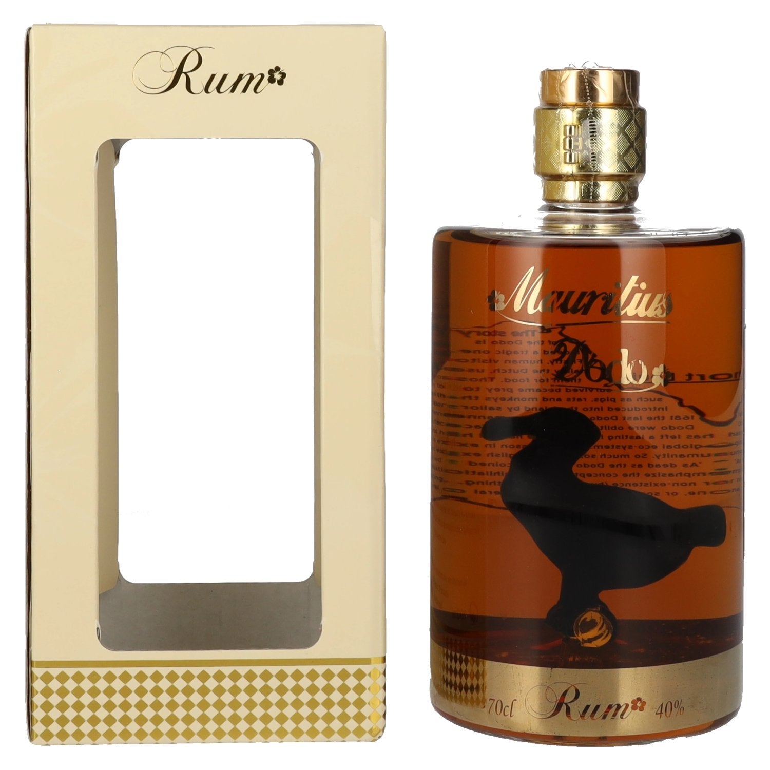 Mauritius Dodo Gold Rum 40% Vol. 0,7l in Giftbox