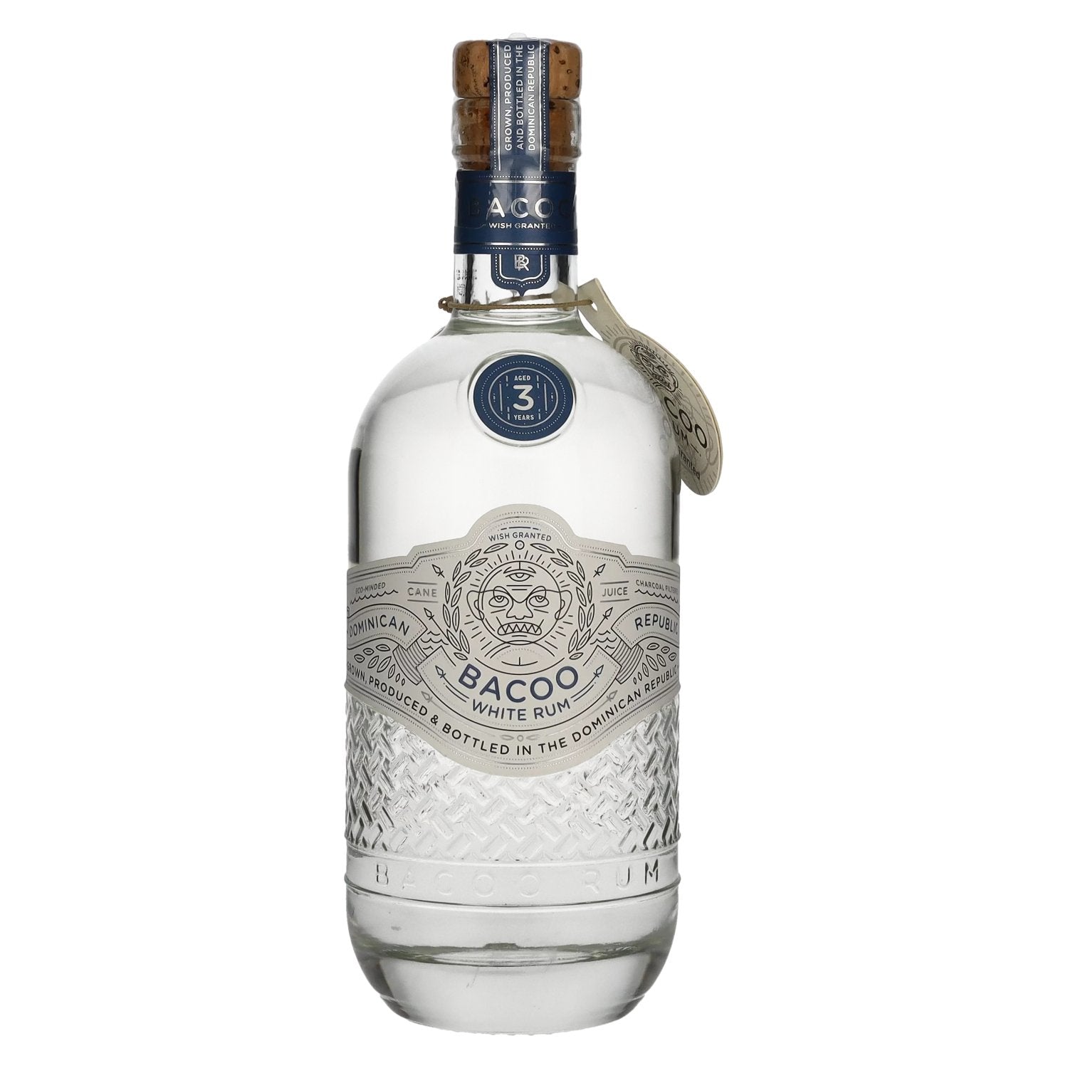 Bacoo 3 Years Old White Rum 43% Vol. 0,7l