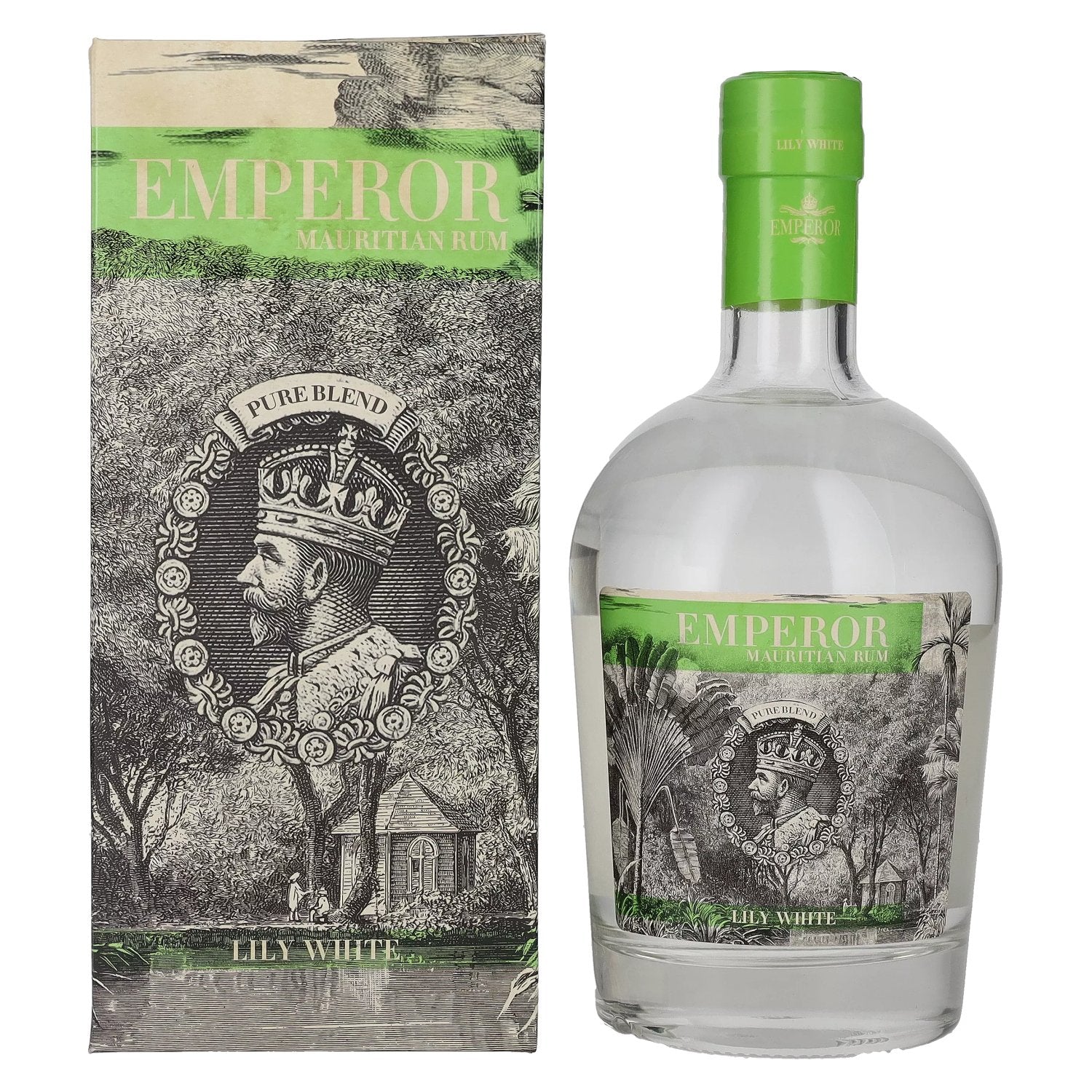 white lily drink Buy Emperor Mauritian Rum LILY WHITE 42% Vol. 0,7l in Giftbox – – Mydrinx.shop