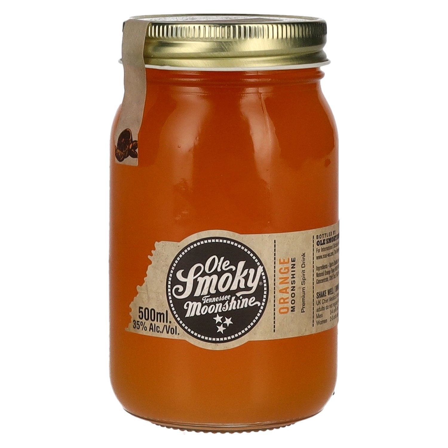 Ole Smoky Moonshine ORANGE 35% Vol. 0,5l