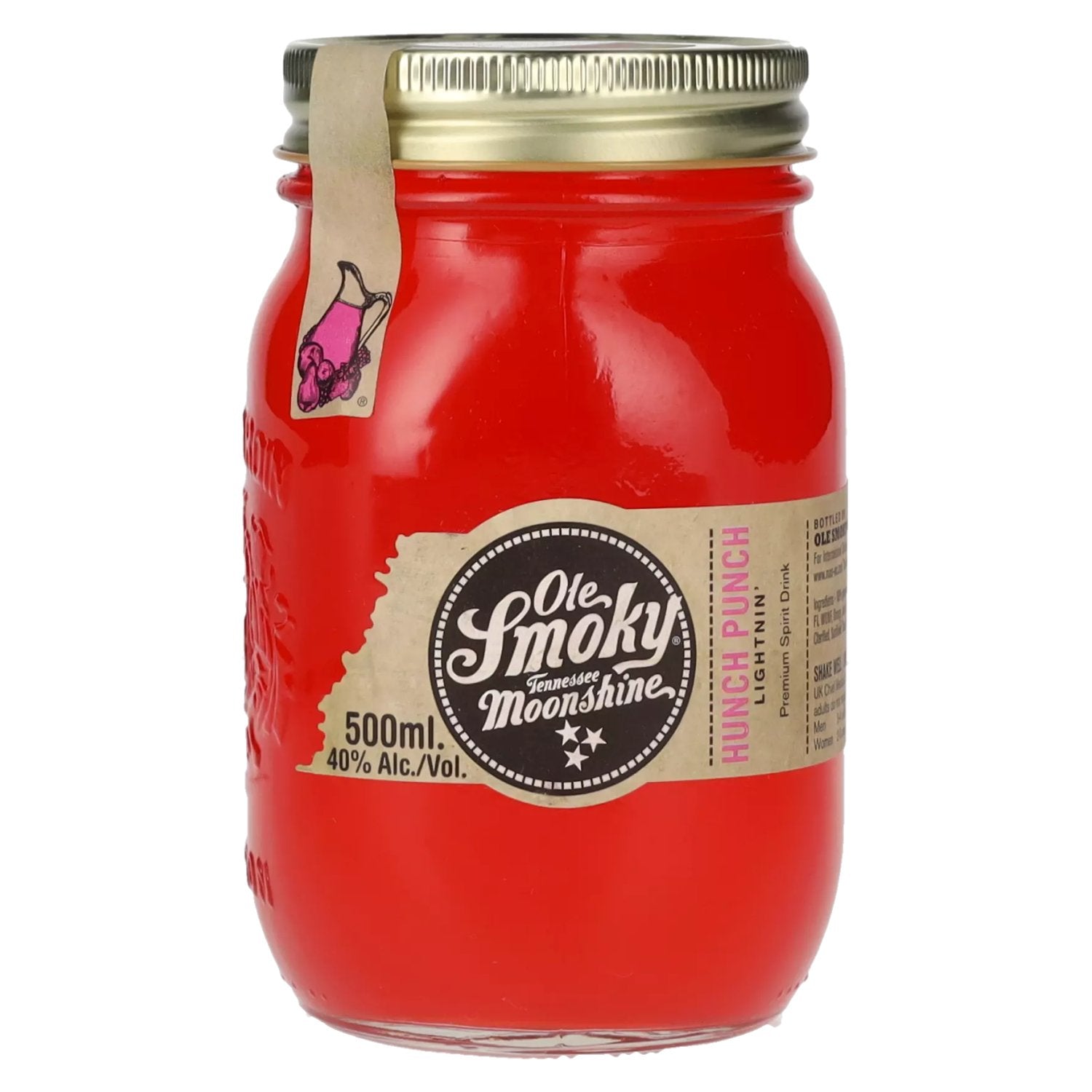 Ole Smoky Tennessee Moonshine HUNCH PUNCH 40% Vol. 0,5l