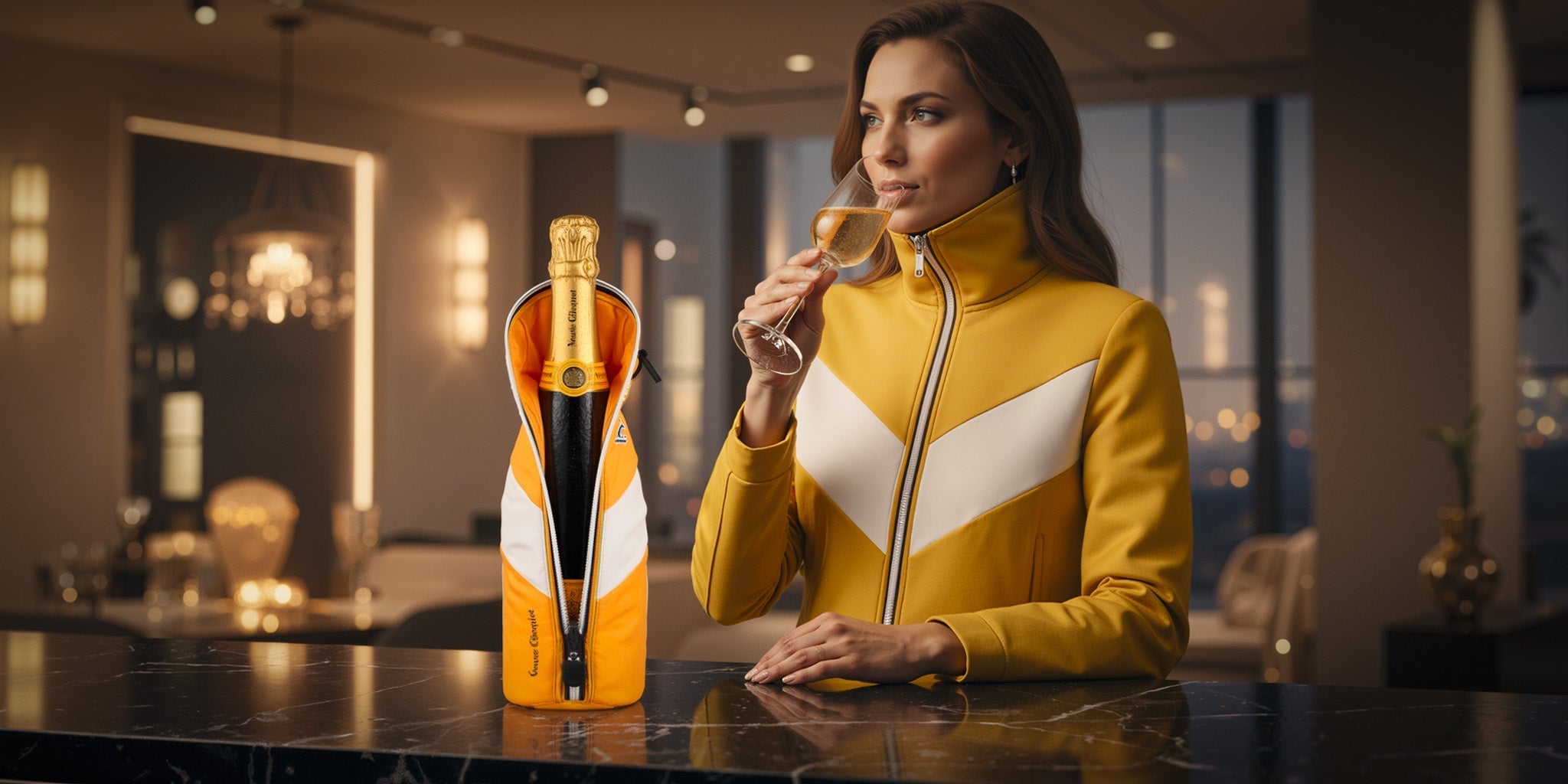 Veuve Clicquot × K-Way: A Rare Winter Edition
