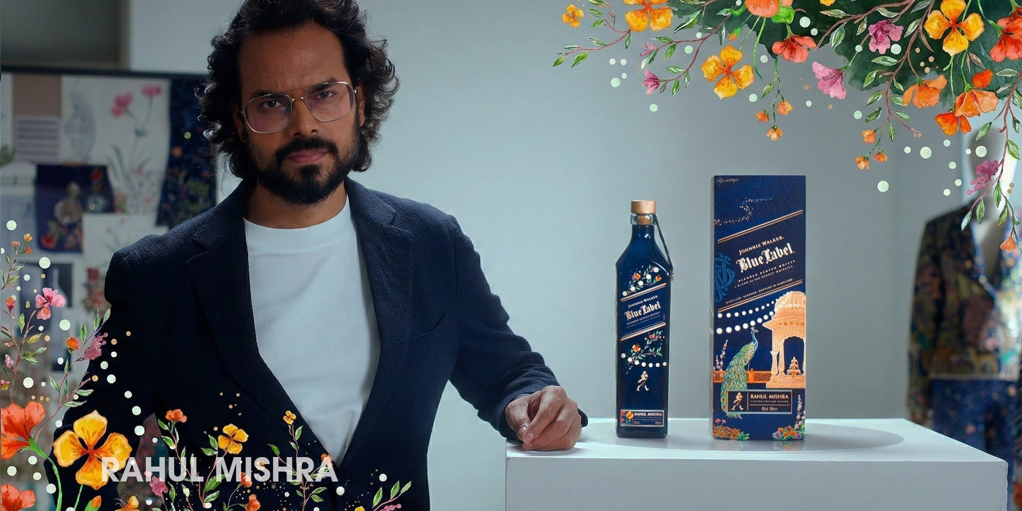Johnnie Walker Blue Label × Rahul Mishra: An Exclusive Masterpiece