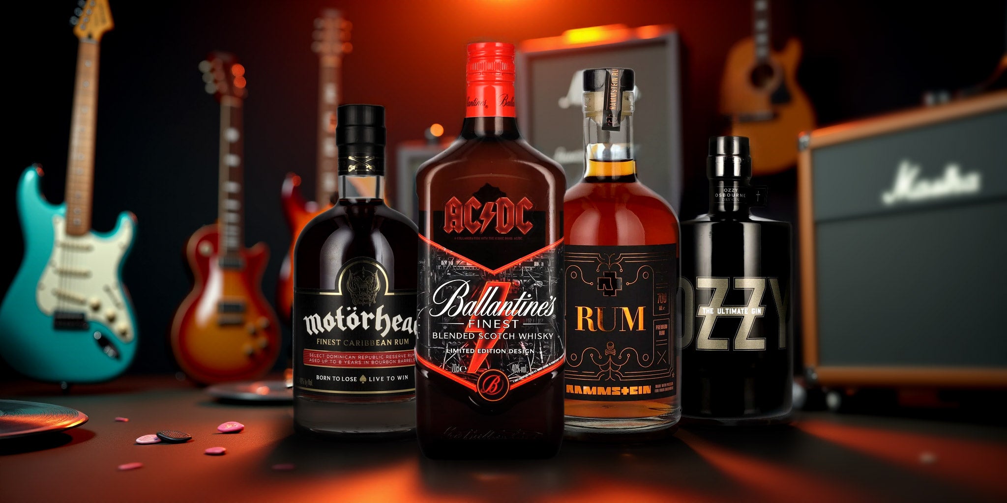 Rock Star Spirits: A Collection of Alcohol Inspired by Legends