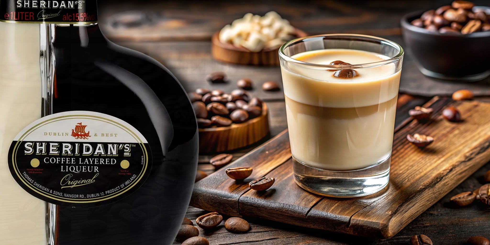 Explain the Magic Behind Sheridan's Coffee Liqueur – Mydrinx.shop Explain the Magic Behind Sheridan's Coffee Liqueur – Mydrinx.shop