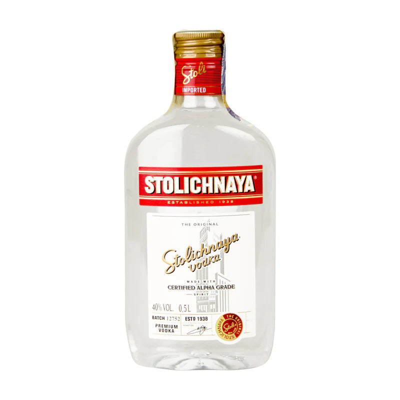 Stolichnaya Vodka SPI 40% Vol. 0,5l PET