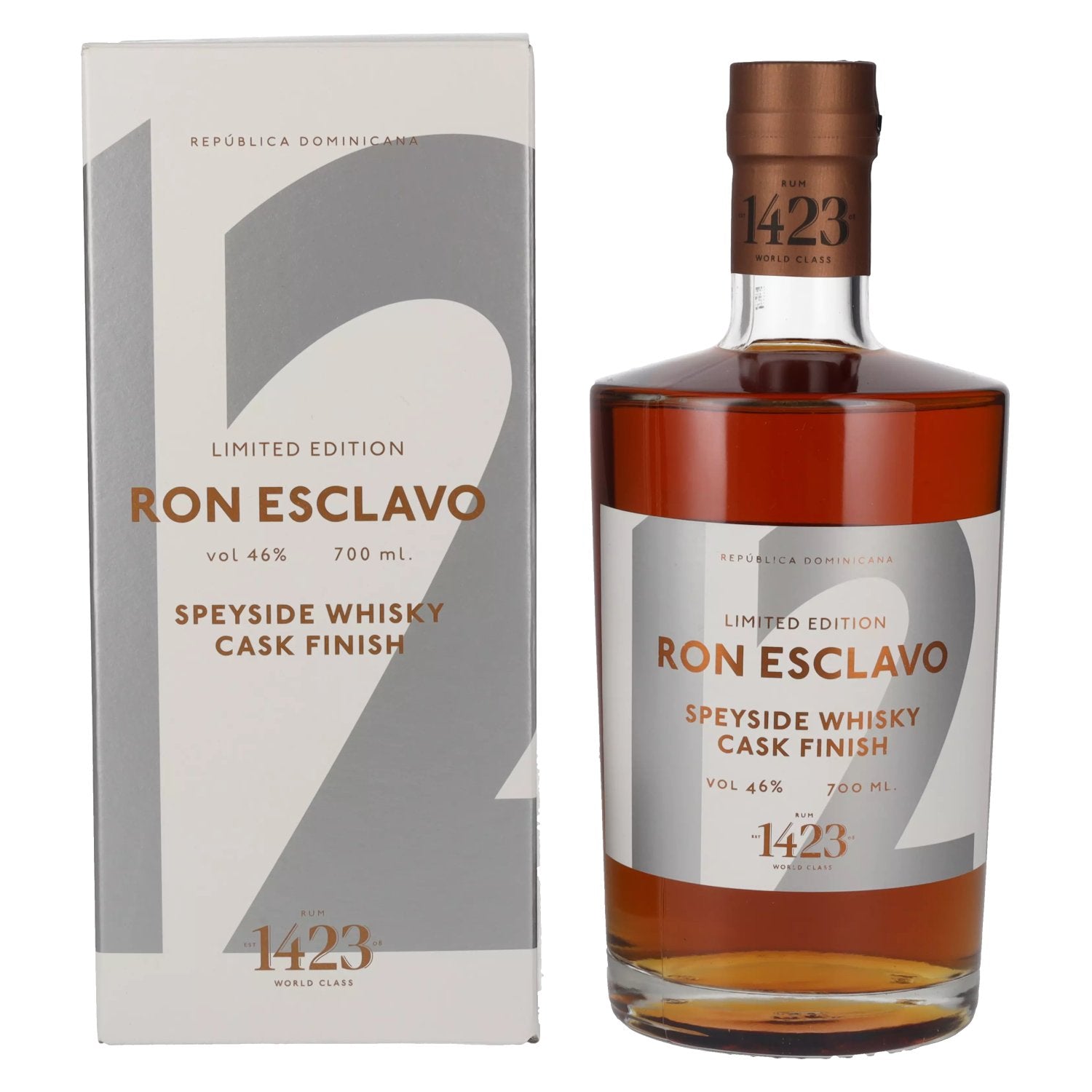 Ron Esclavo SPEYSIDE WHISKY Cask Finish Limited Edition 46% Vol. 0,7l in Giftbox