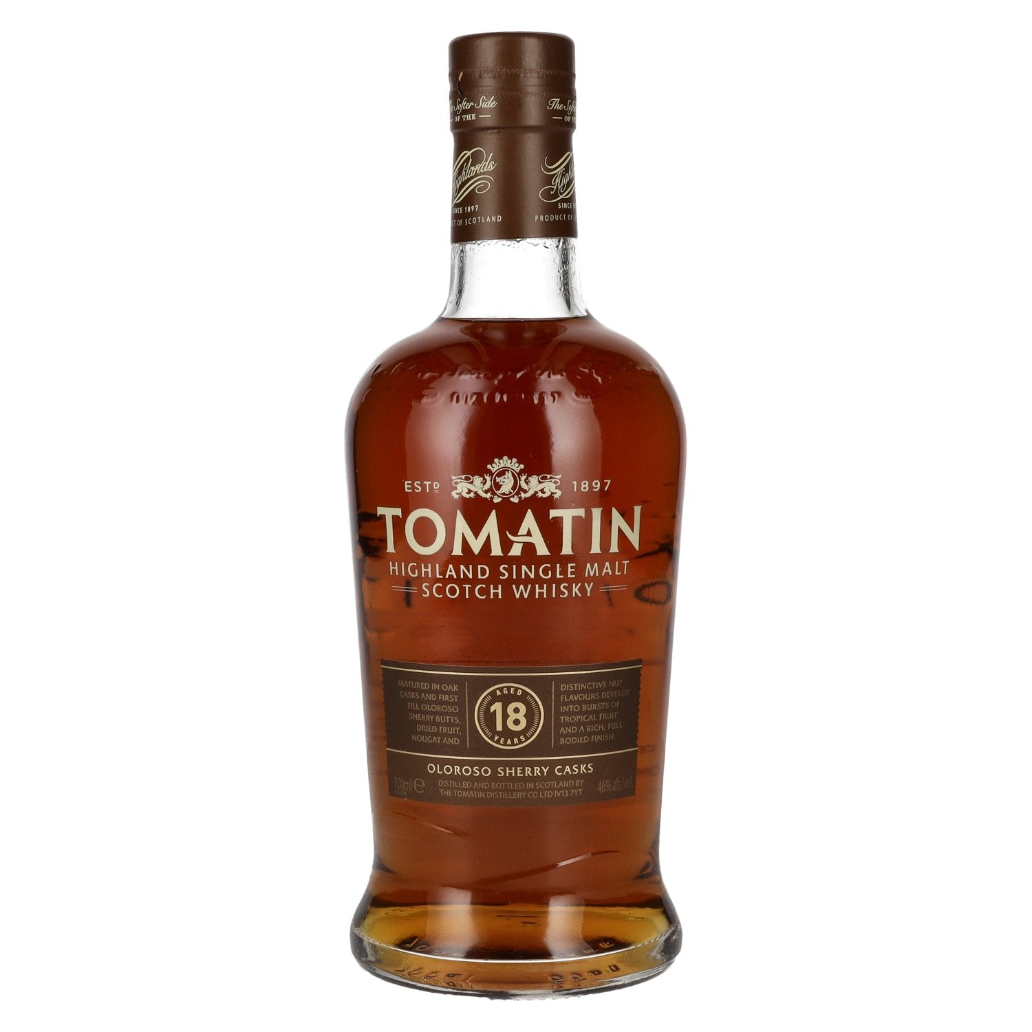 Tomatin 18 Years Old OLOROSO SHERRY CASKS 46% Vol. 0,7l