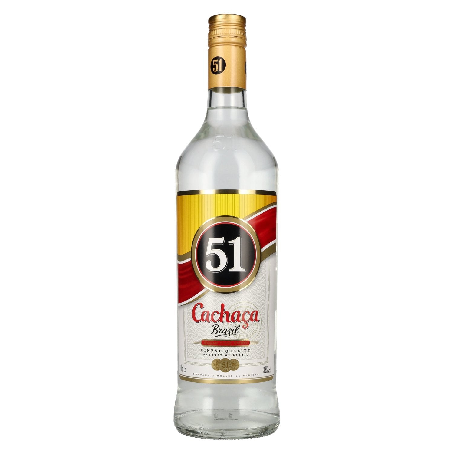 Cachaca 51 Brazil Sugar Cane Spirit 38% Vol. 1l