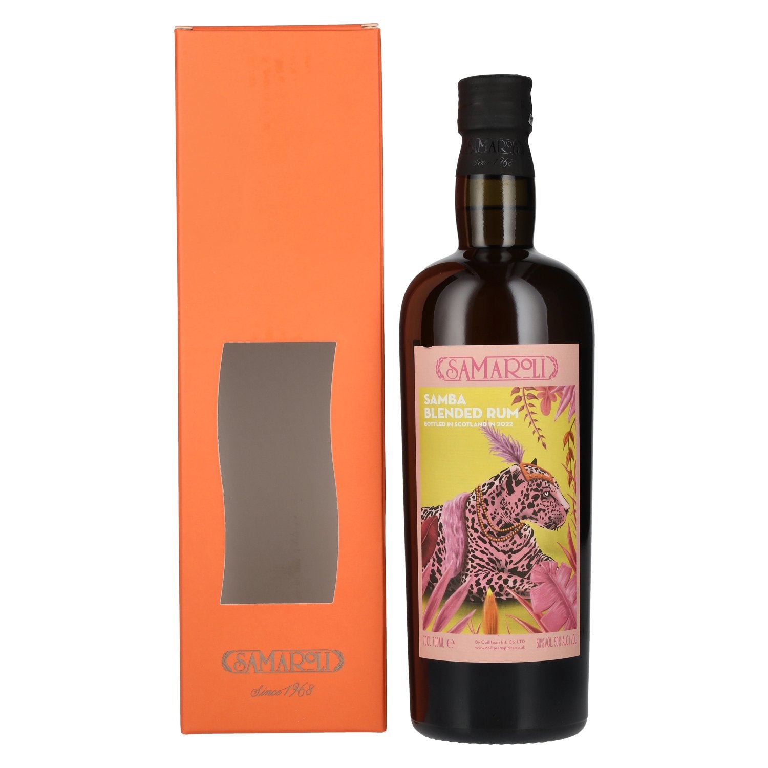 Samaroli Samba Blended Rum 2022 50% Vol. 0,7l in Giftbox