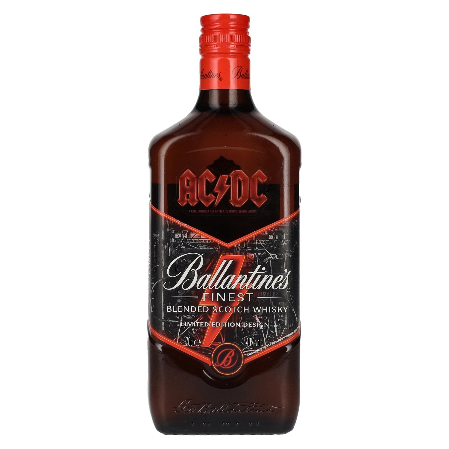 Ballantine's FINEST Blended Scotch Whisky AC/DC Limited Edition 40% Vol. 0,7l