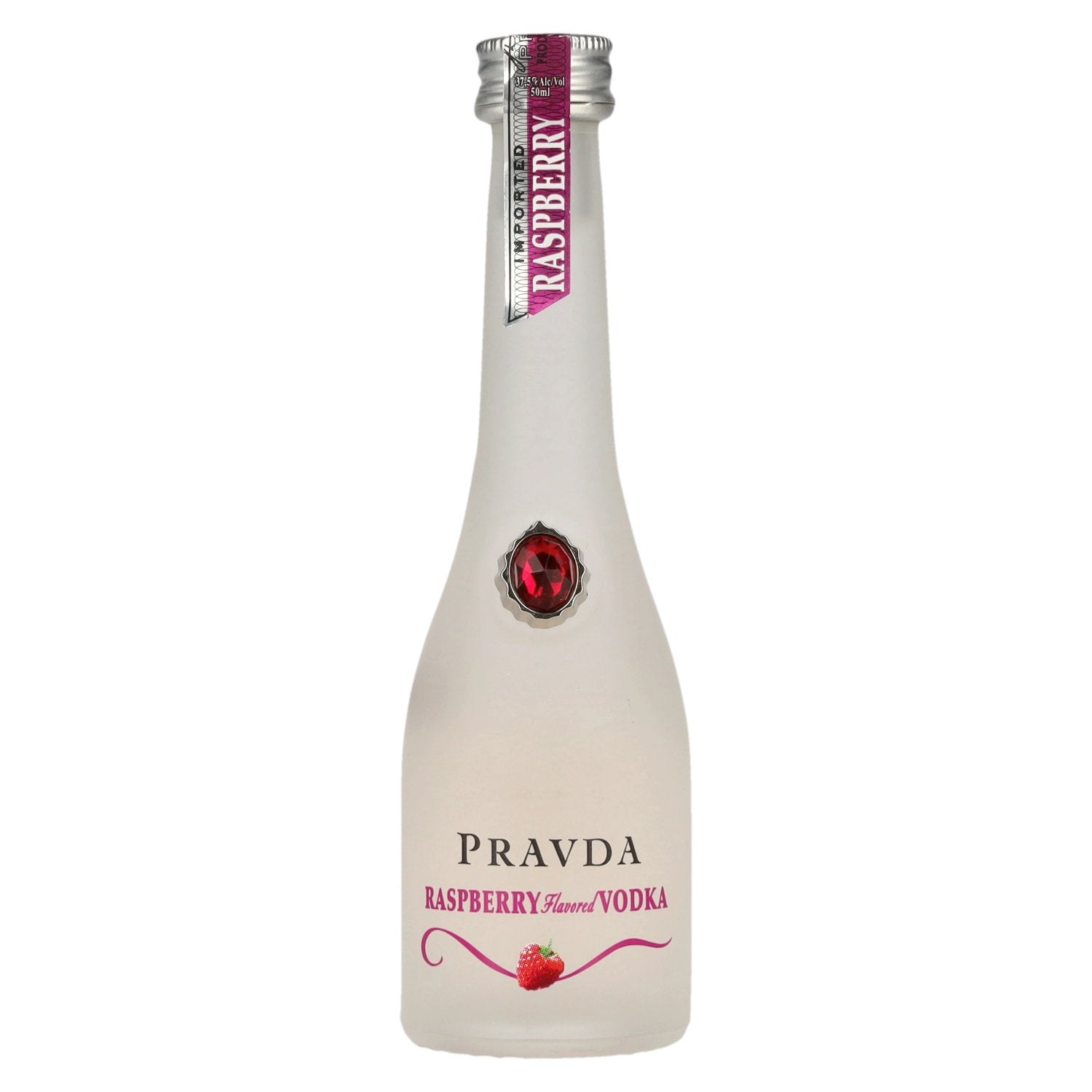 Pravda RASPBERRY Flavored Vodka 37,5% Vol. 0,05l