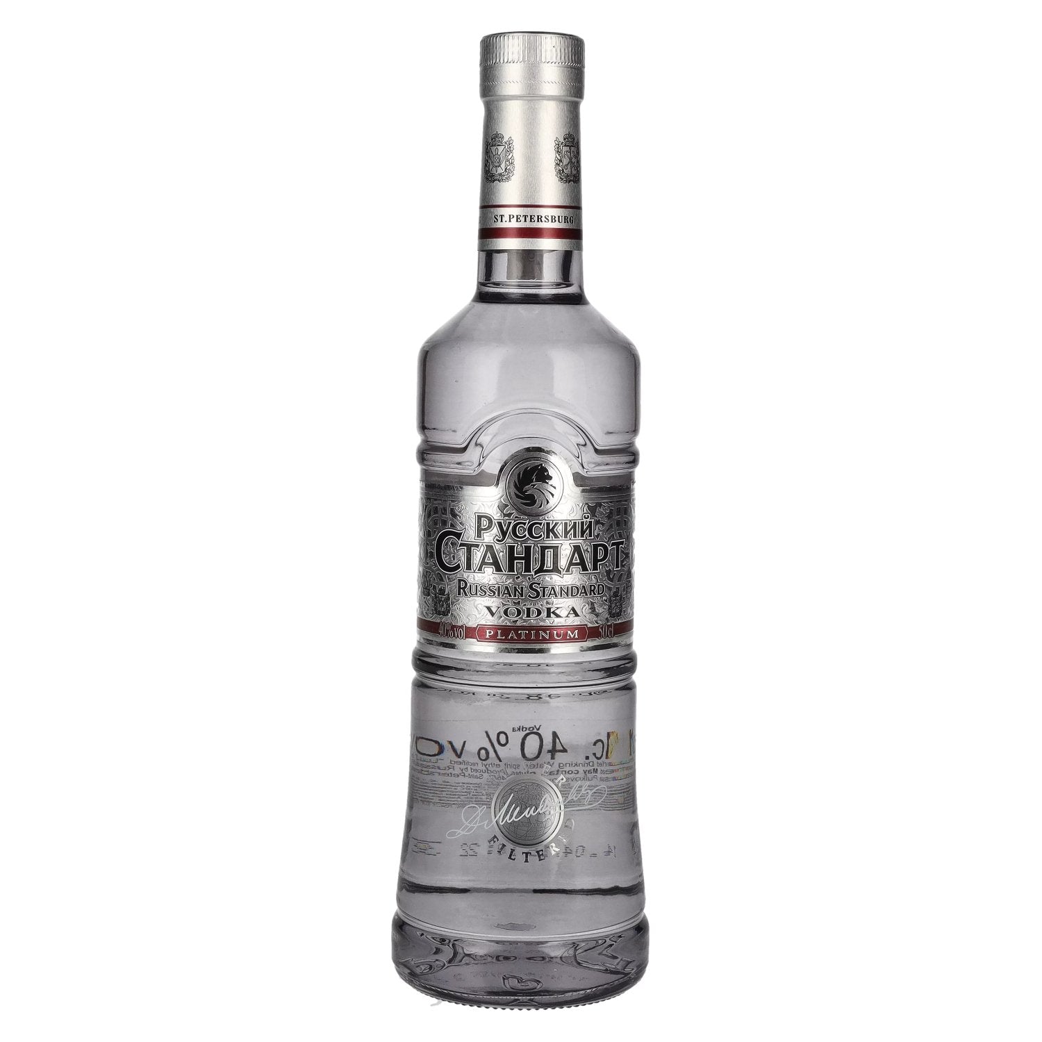 Russian Standard PLATINUM Vodka 40% Vol. 0,5l