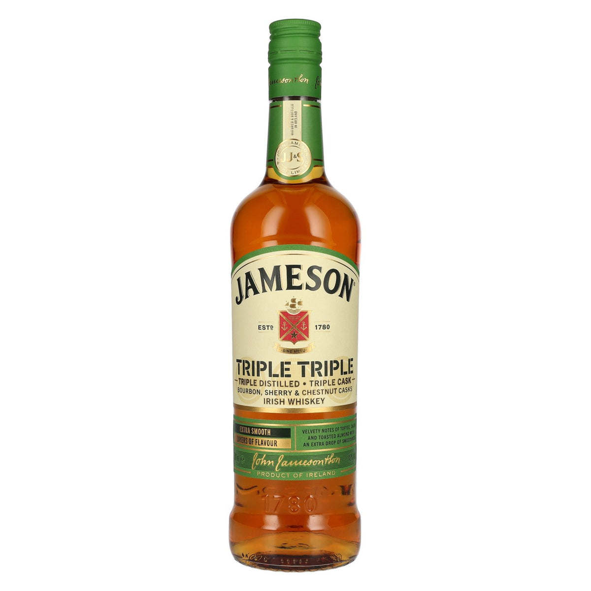 Jameson TRIPLE TRIPLE Chestnut Cask Irish Whiskey Limited Release 40% Vol. 0,7l