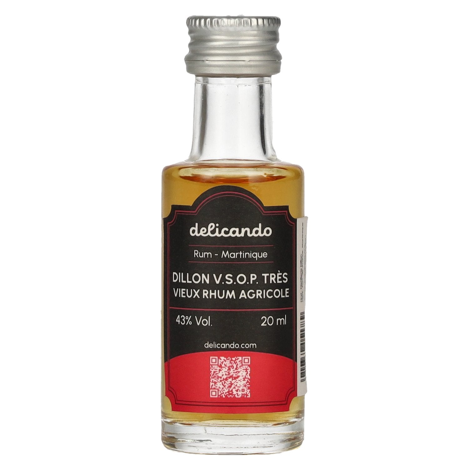 Dillon V.S.O.P. Tres Vieux Rhum Agricole 43% Vol. 0,02l