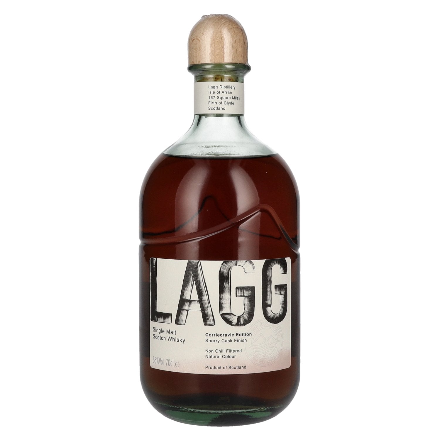 LAGG Single Malt Scotch Whisky Corriecravie Edition 55% Vol. 0,7l