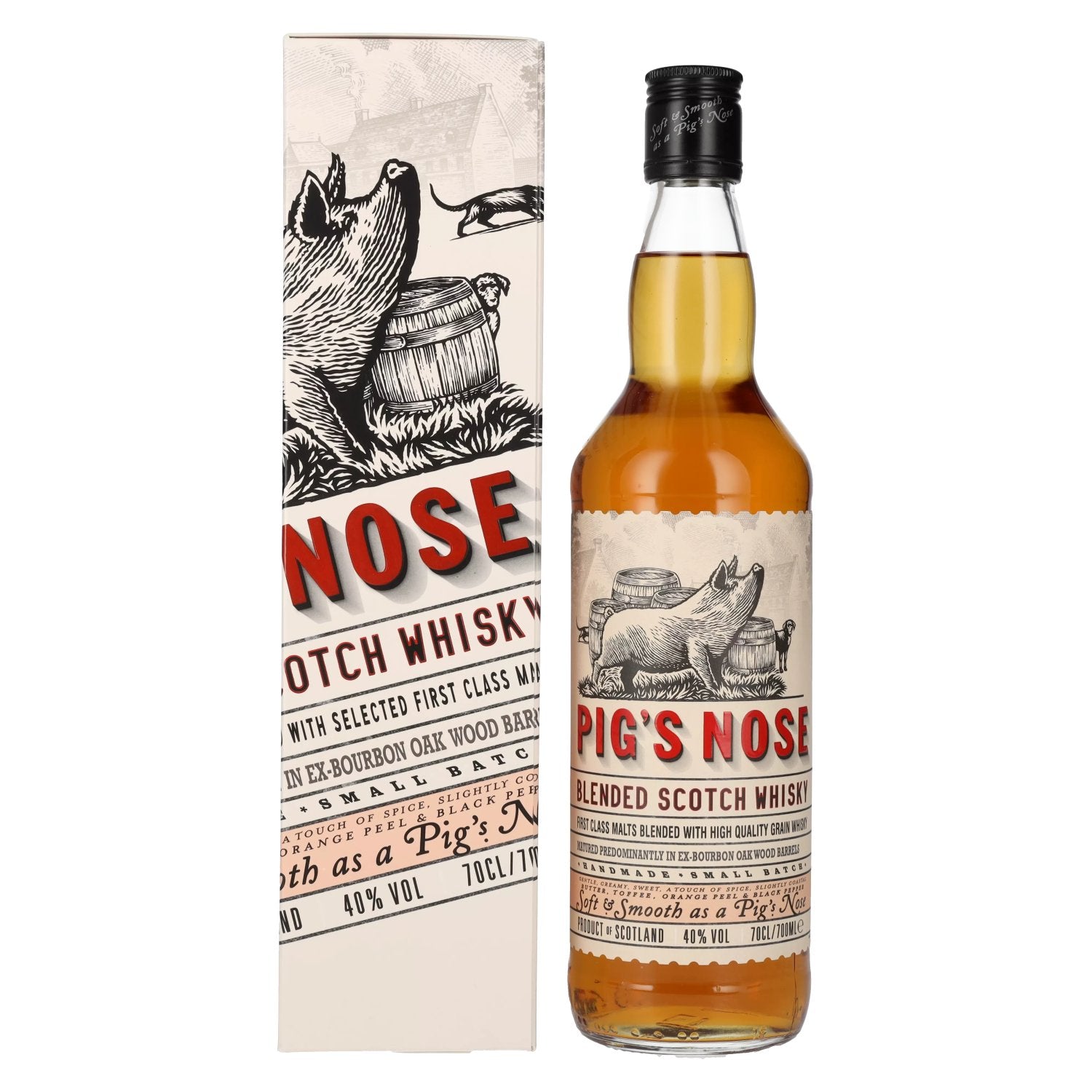 Pig's Nose Blended Scotch Whisky 40% Vol. 0,7l in Giftbox